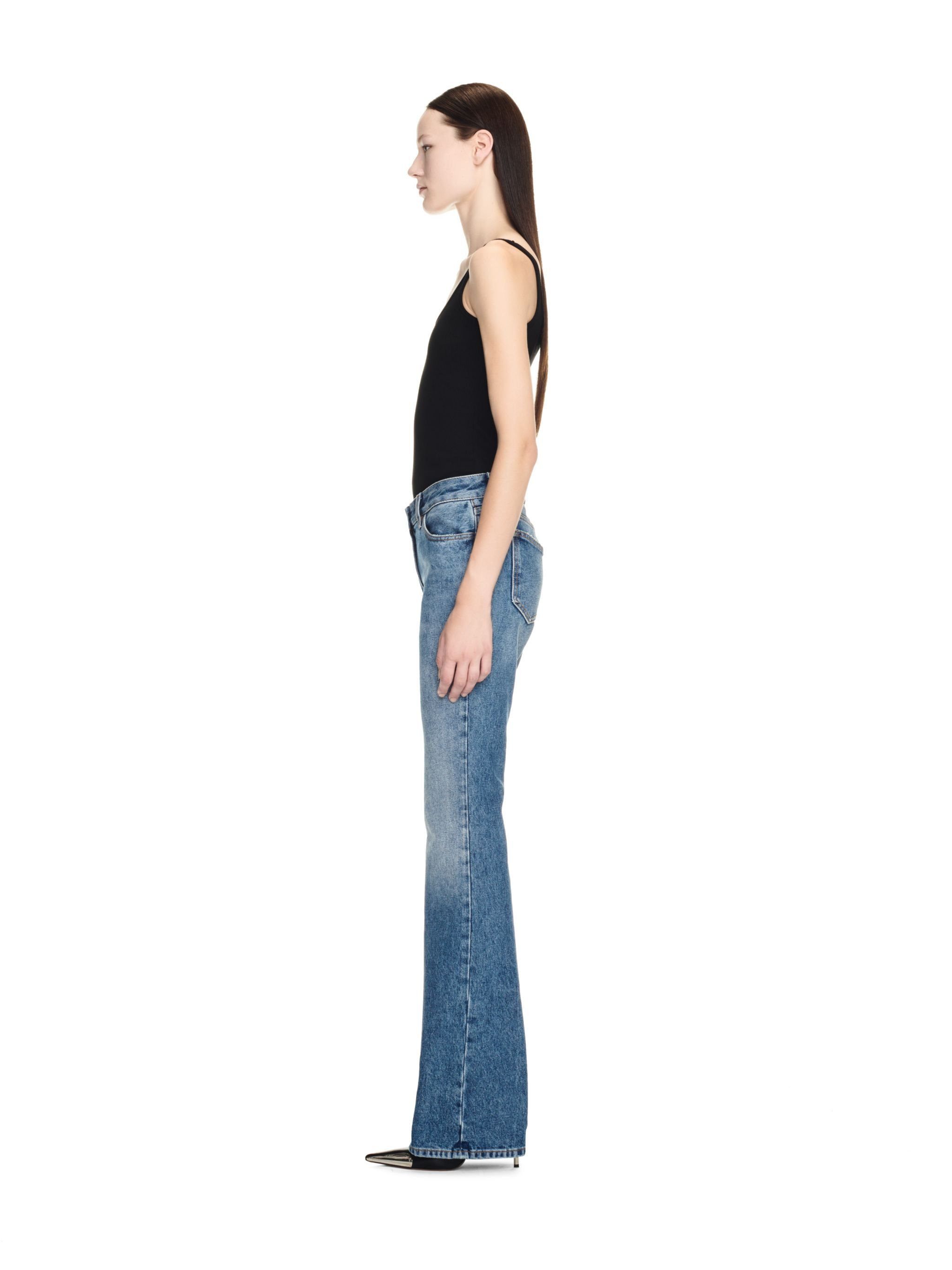 Flared 5 Pocket Pants - 3