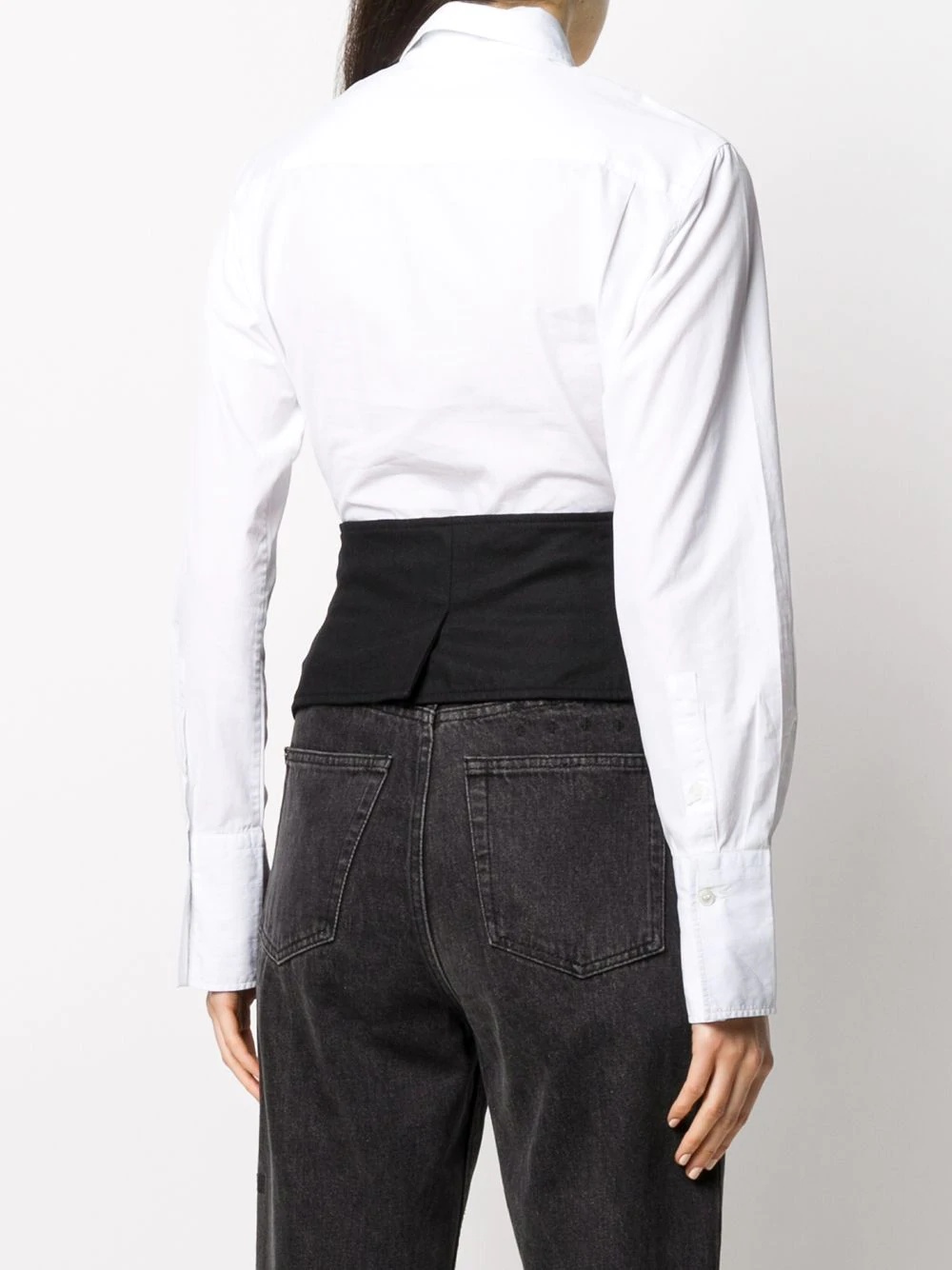 buttoned waist belt - 4