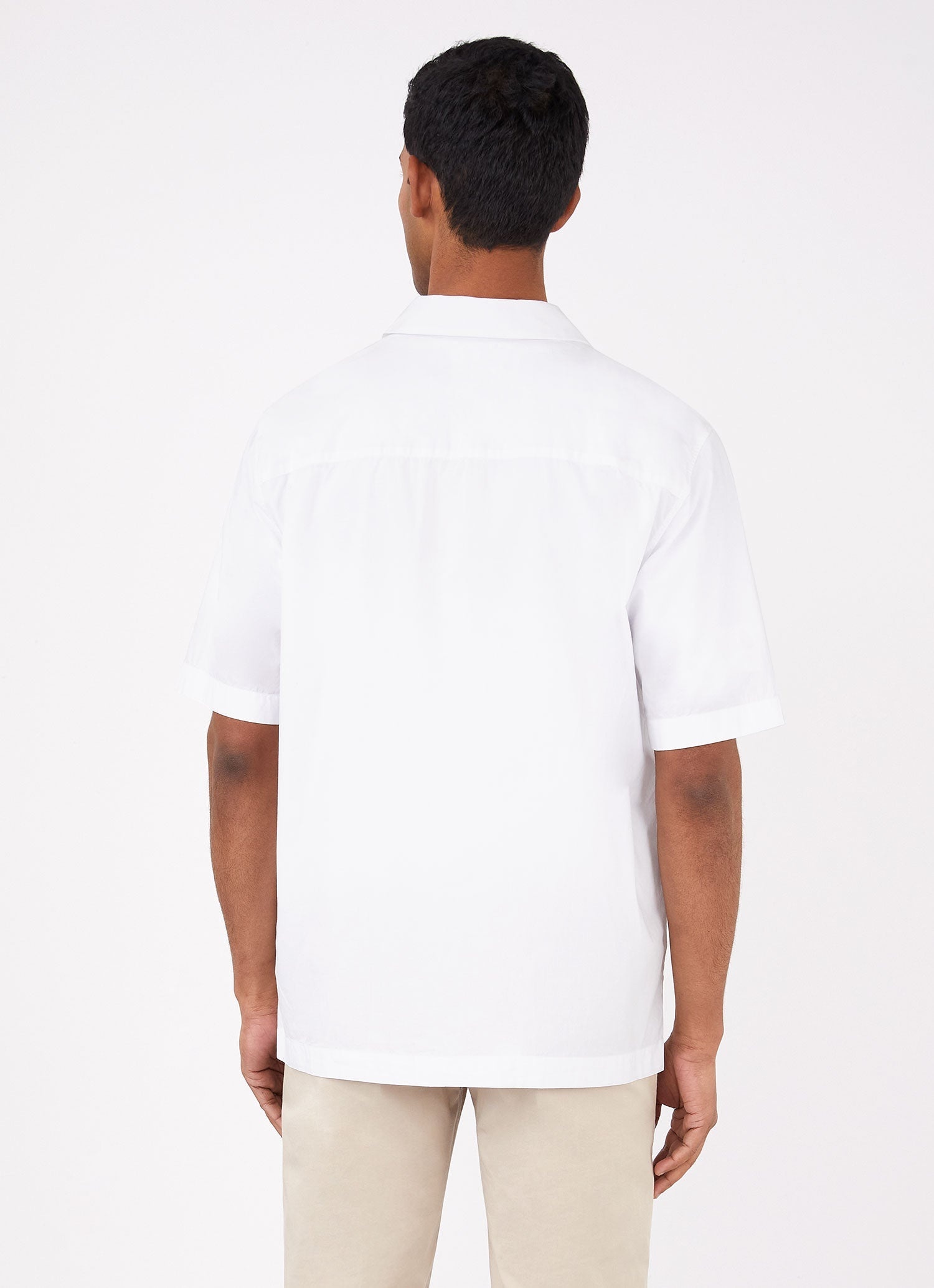 Poplin Camp Collar Shirt - 4