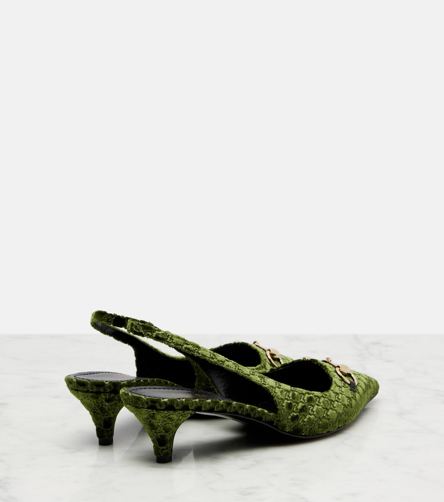 GG Horsebit Erin slingback pumps - 2