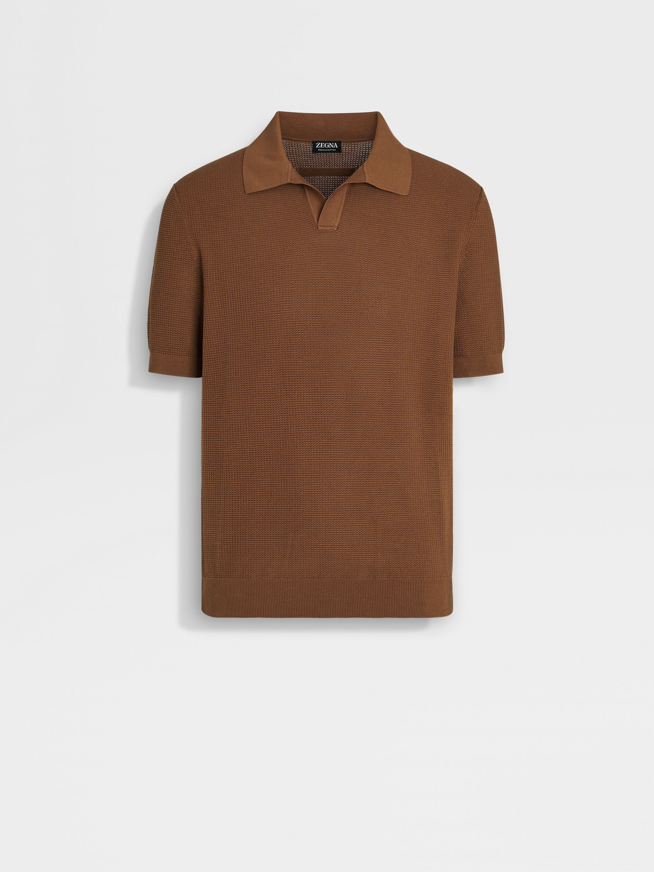 DARK FOLIAGE PREMIUM COTTON POLO SHIRT - 1