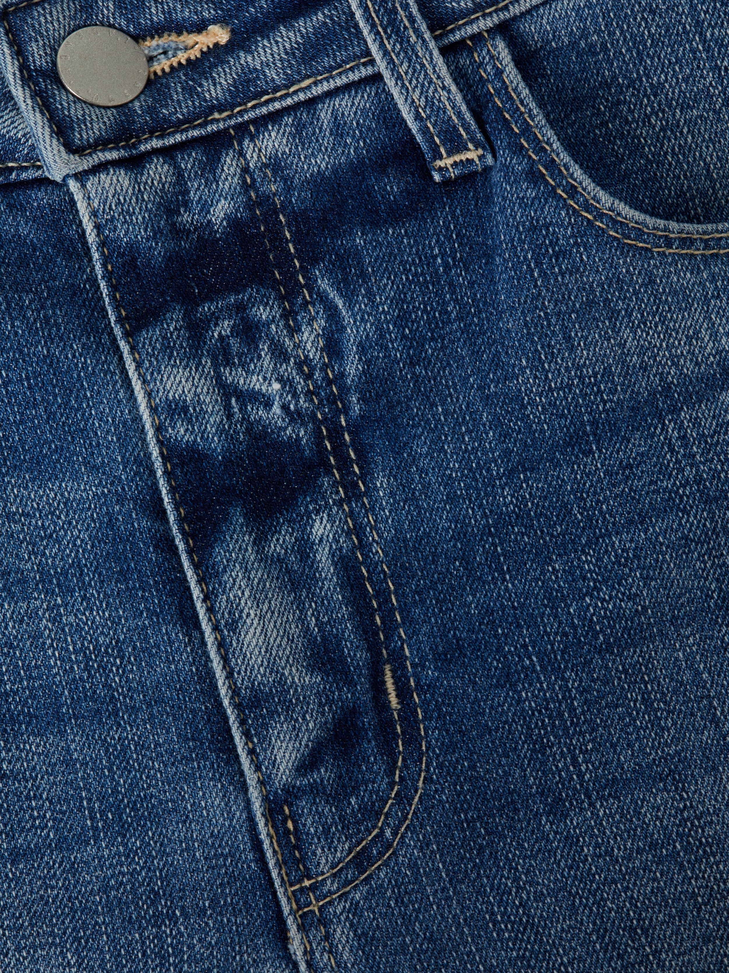 June Cropped Stovepipe Jean - 6