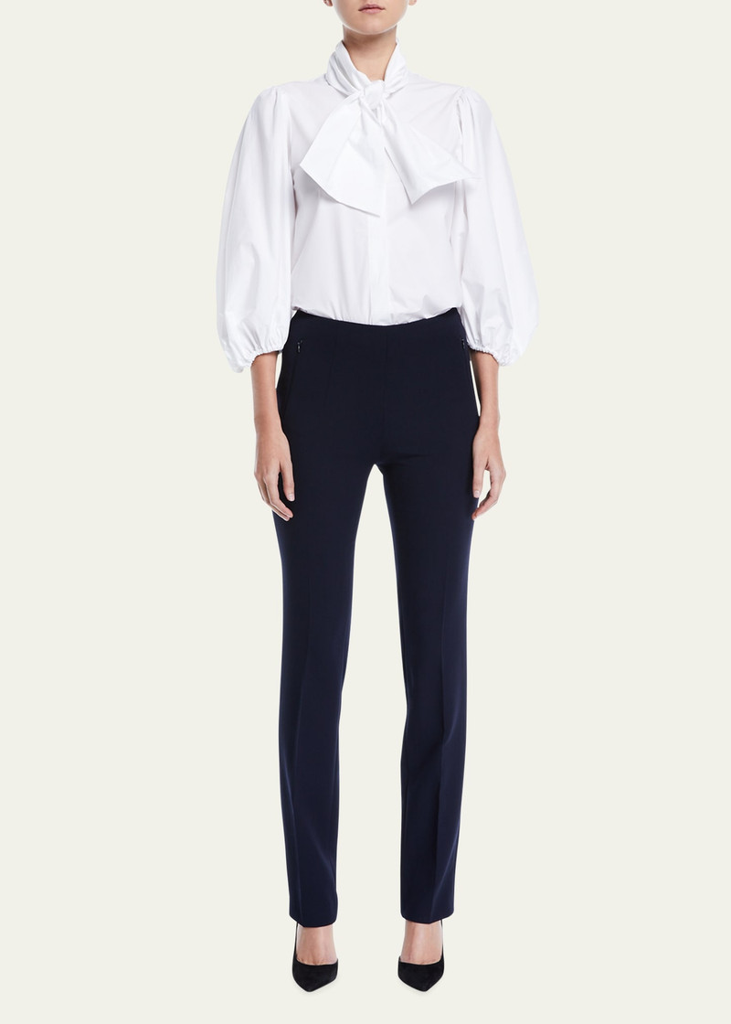 AKRIS Constance Double-Face Wool Pants outlook