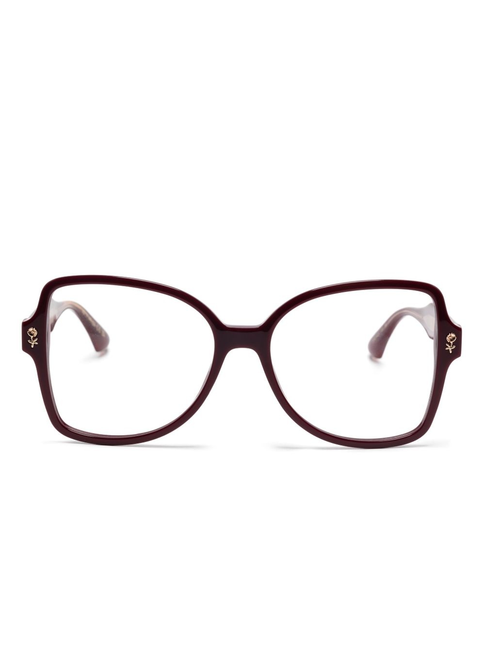 oversize-frame glasses - 1