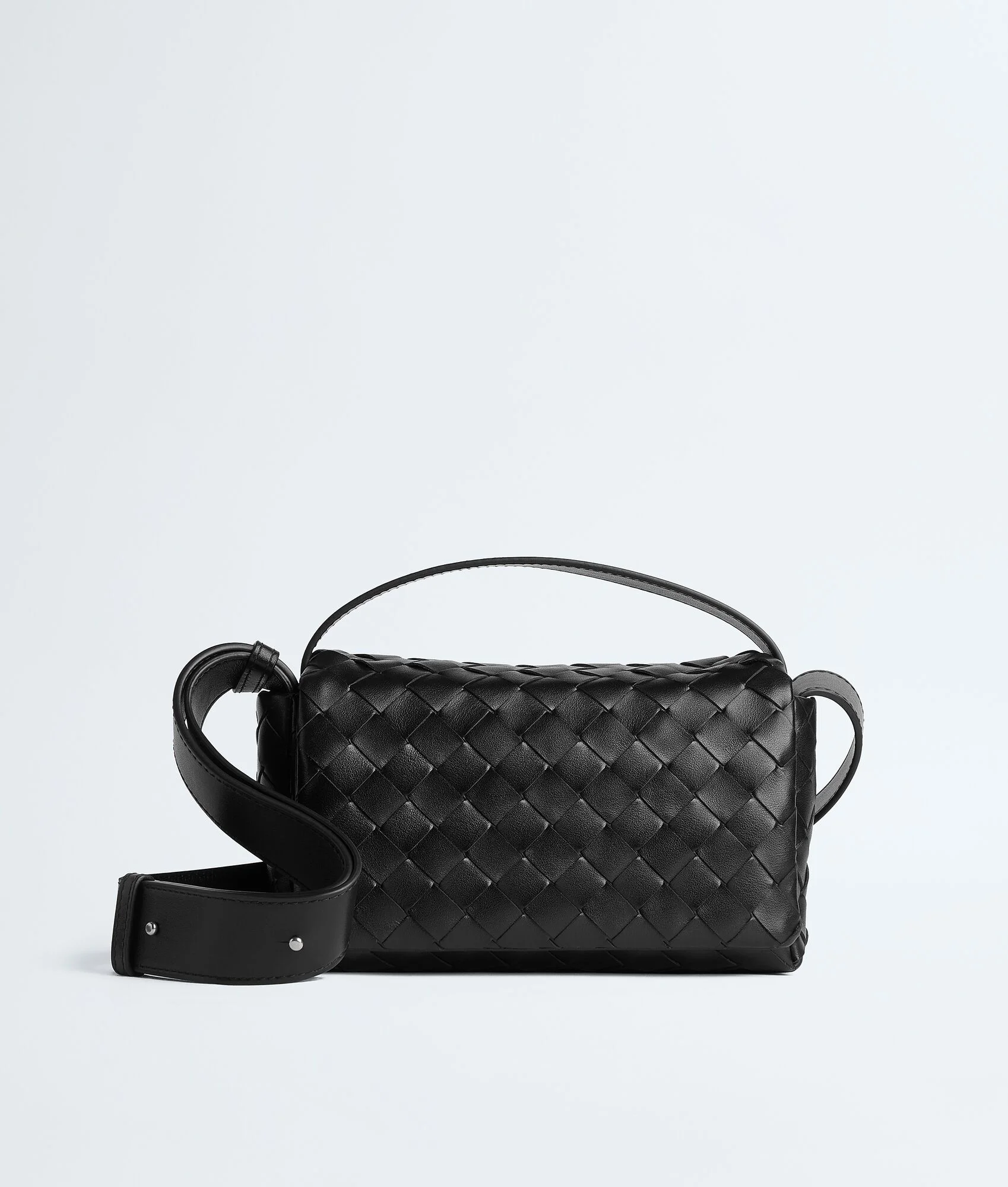 Intrecciato Mini Bag With Flap - 1