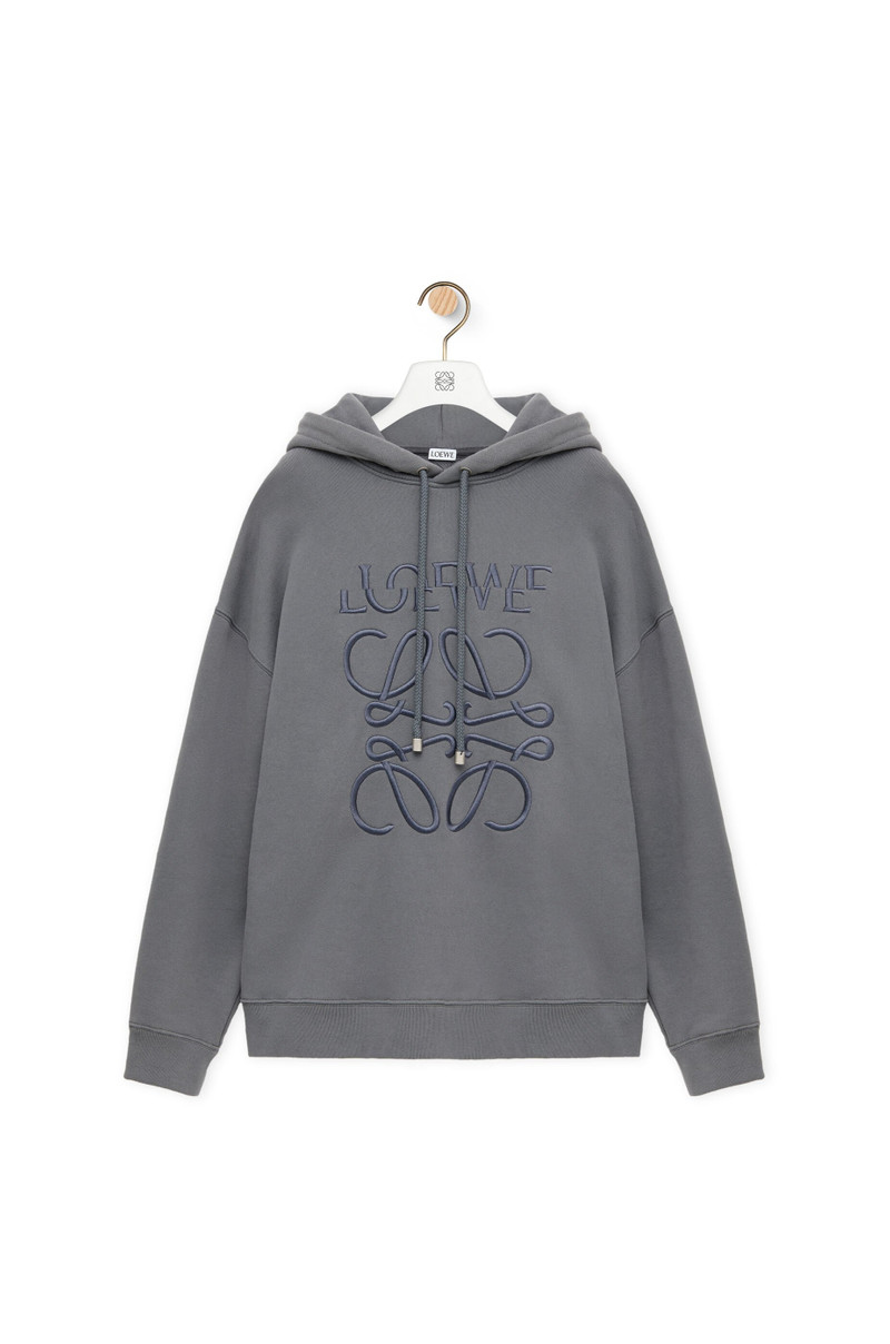 Relaxed fit hoodie in cotton 1