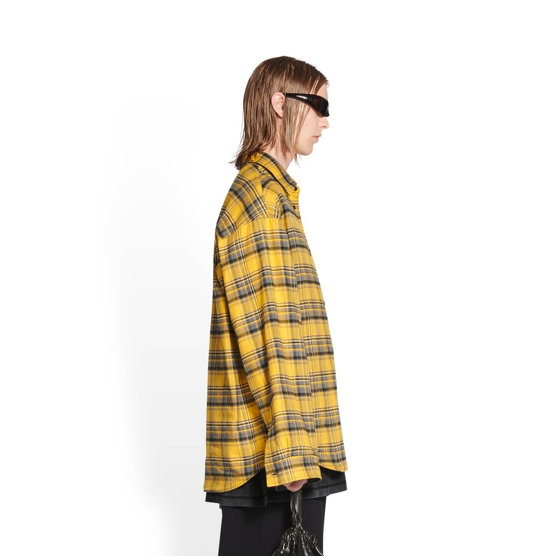 Reversible Shirt in Yellow - 5