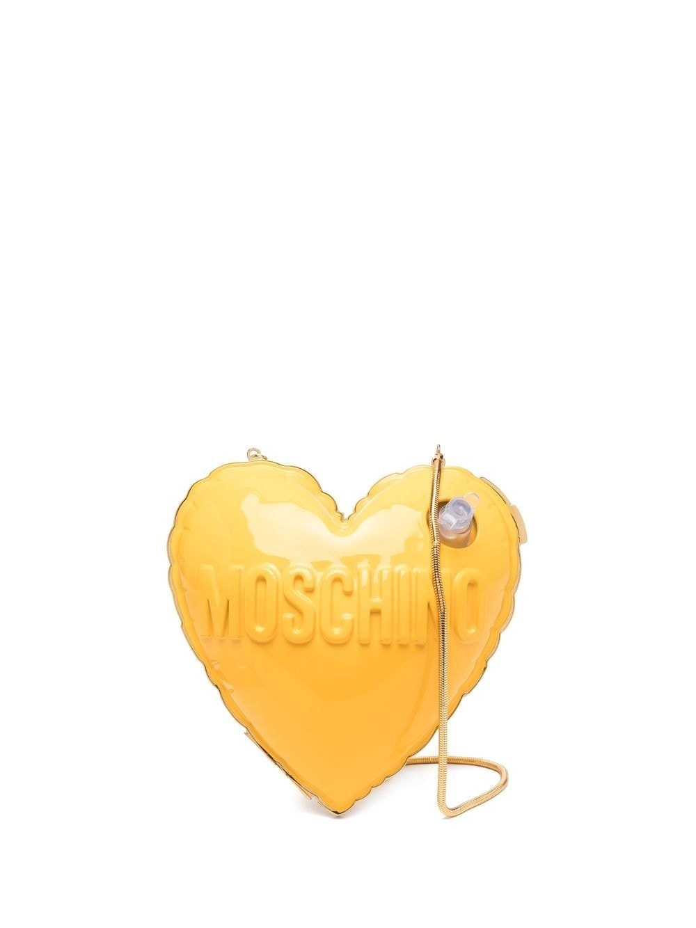 inflatable-heart shoulder bag - 1