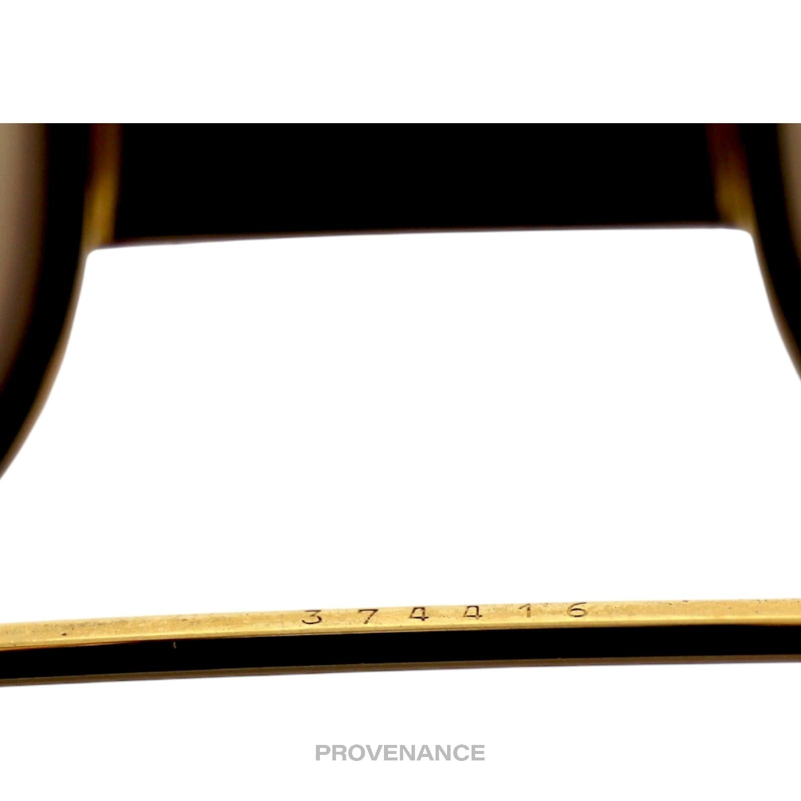 Cartier Vendome Santos Vintage Sunglasses - Gold Brown - 12