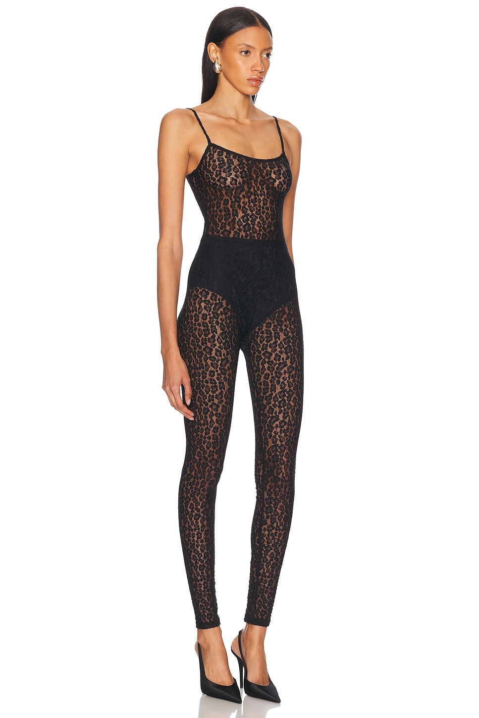 Panther Lace Catsuit - 2
