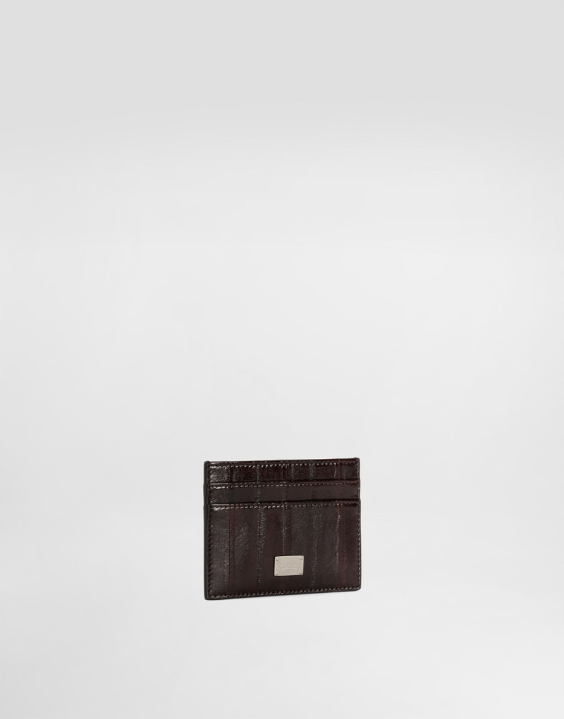 Dolce & Gabbana Eel leather card holder outlook