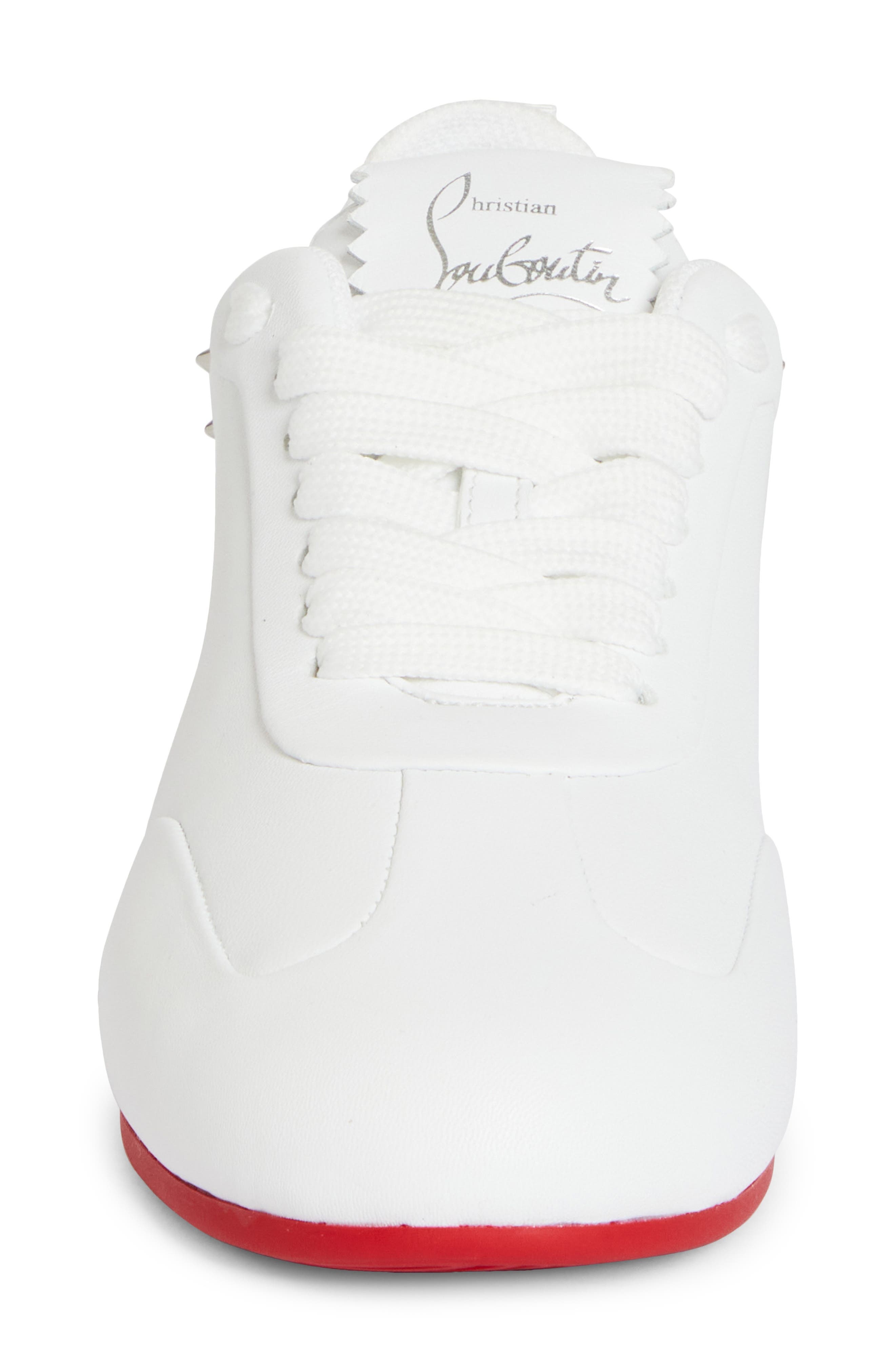 Christian Louboutin Eleonora Sneaker in White at Nordstrom - 4