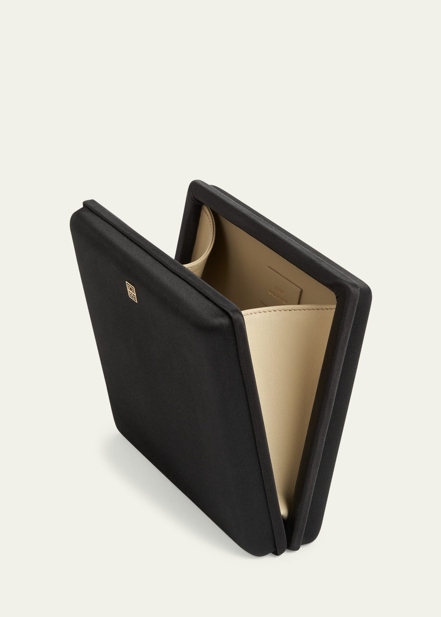 Box Satin Clutch Bag - 3