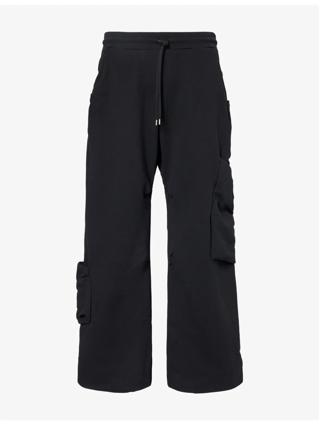 Achilles Wide-Leg Cotton Jogging Bottoms - 1