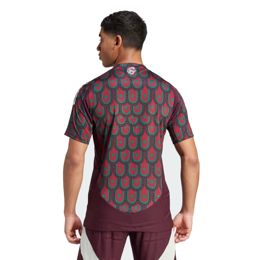 adidas Mexico 24 Home Authentic Soccer Jersey Asia Sizing 'Multi-Color' IP6379 - 3