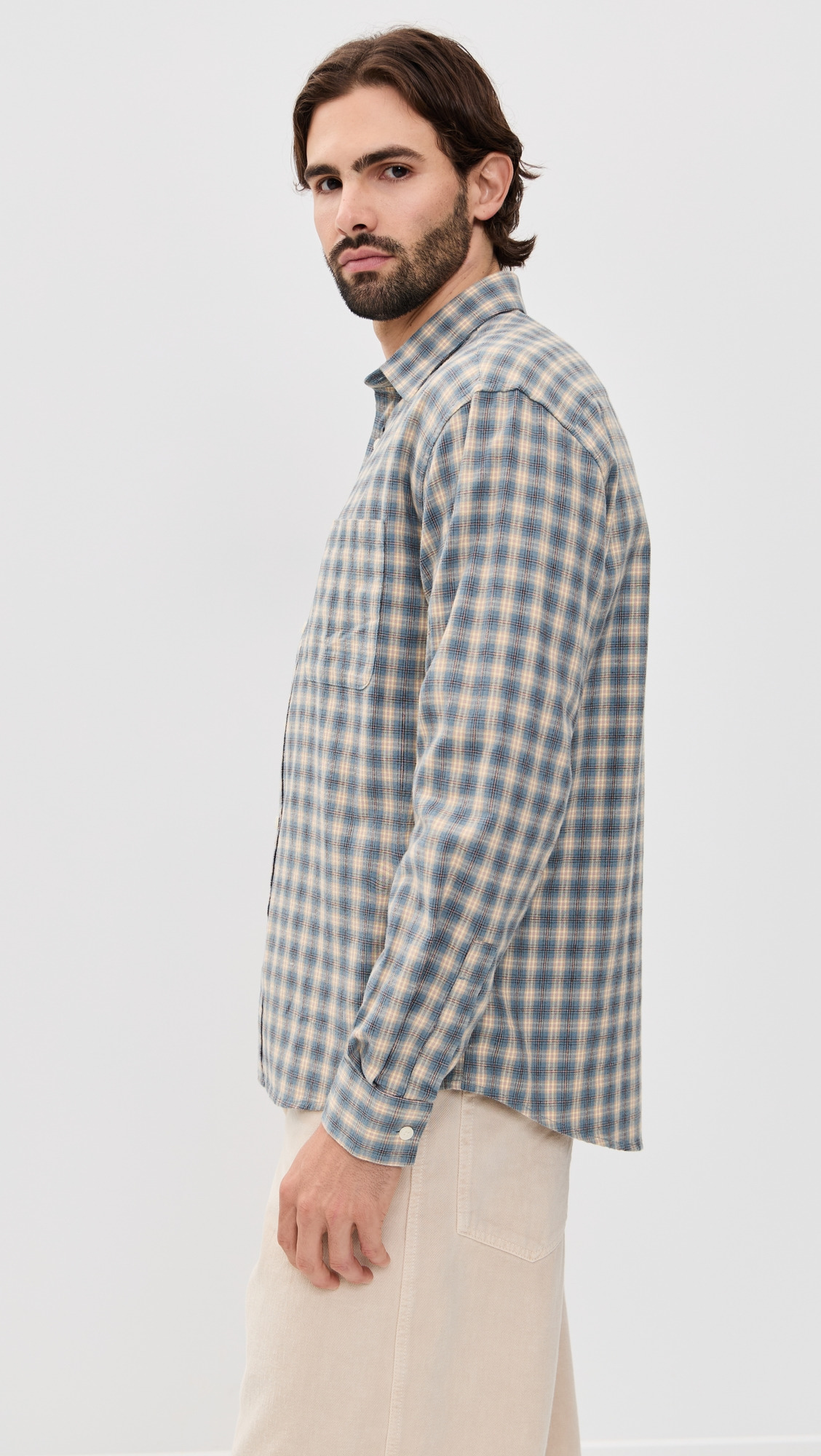 Deon Twill Flannel Shirt - 4