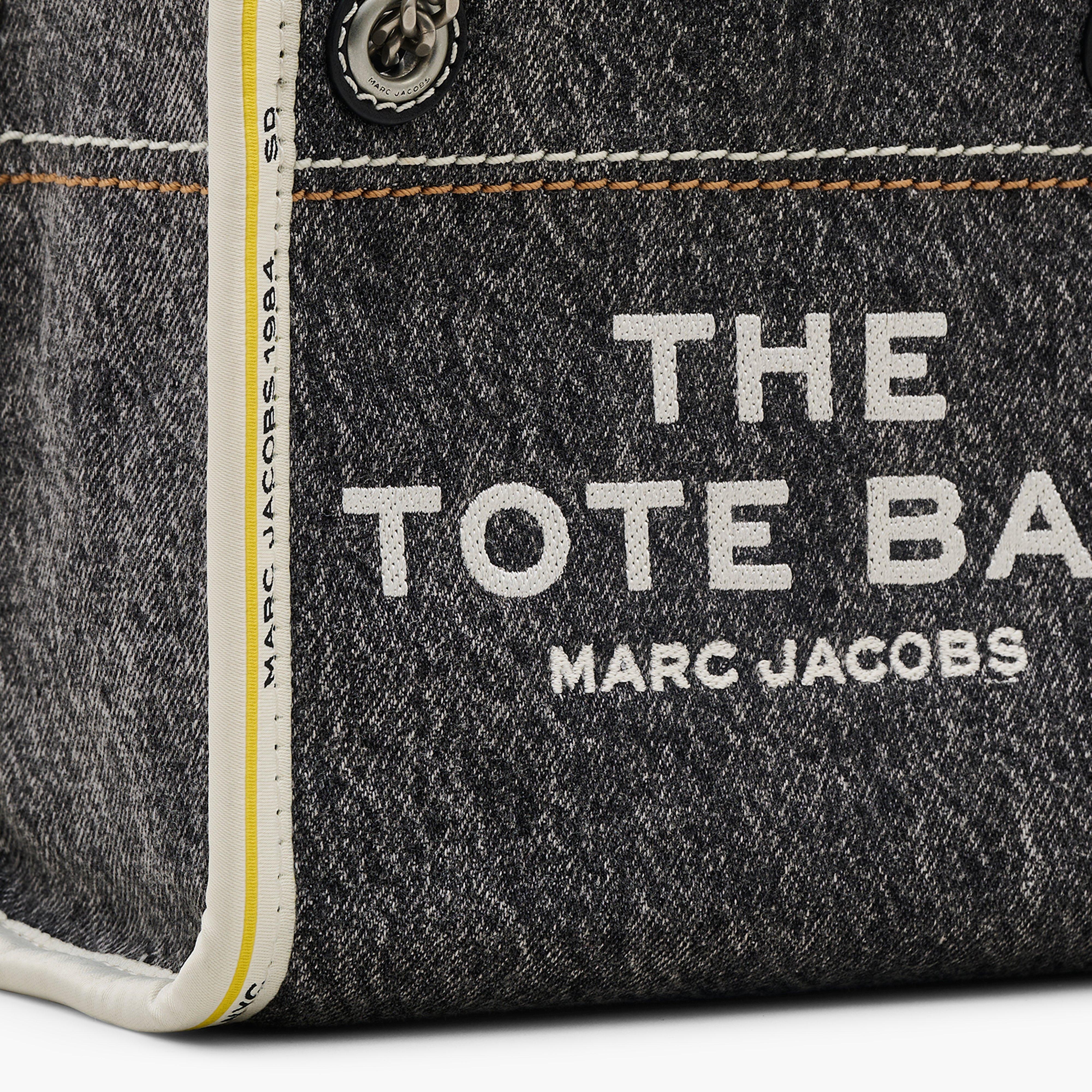 THE DENIM CHAIN CROSSBODY TOTE BAG - 4
