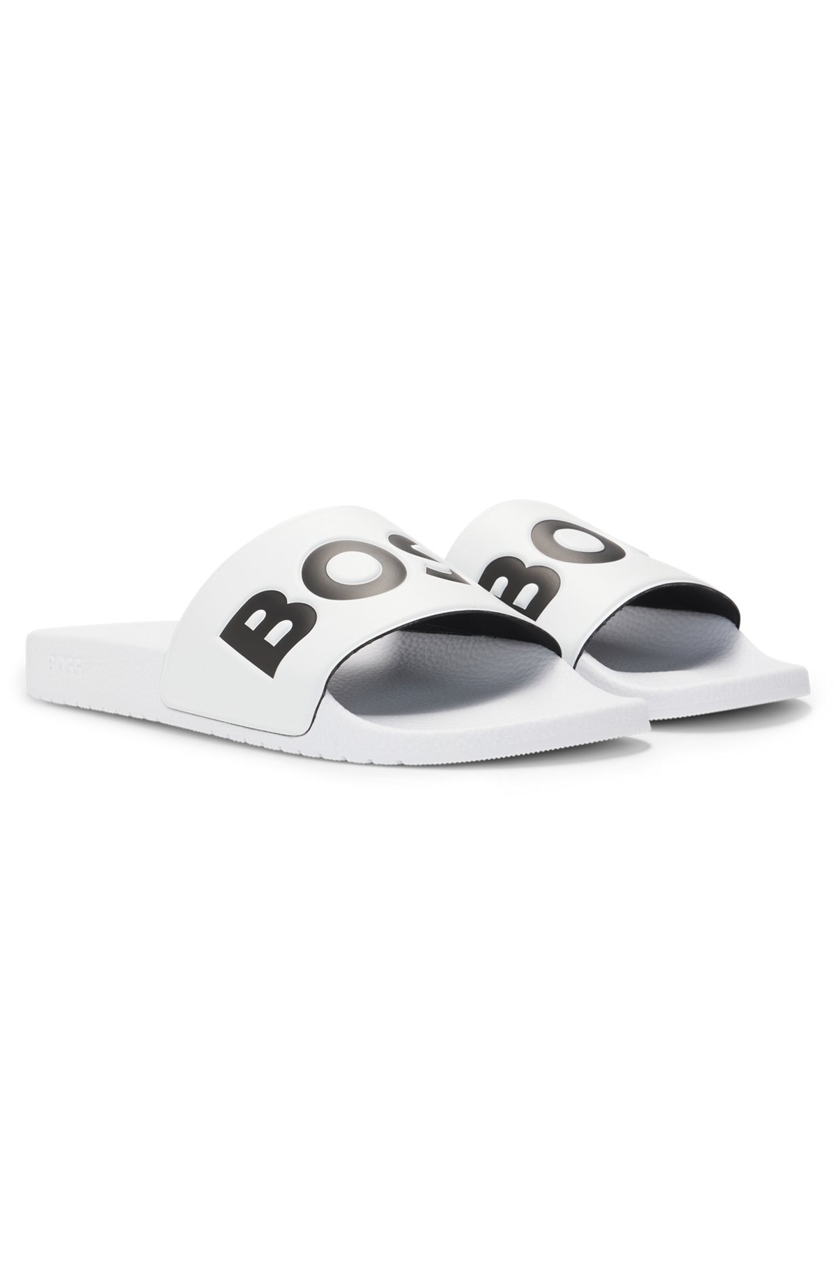 ITALIAN-MADE SLIDES WITH LARGE LOGO DETAIL - 2