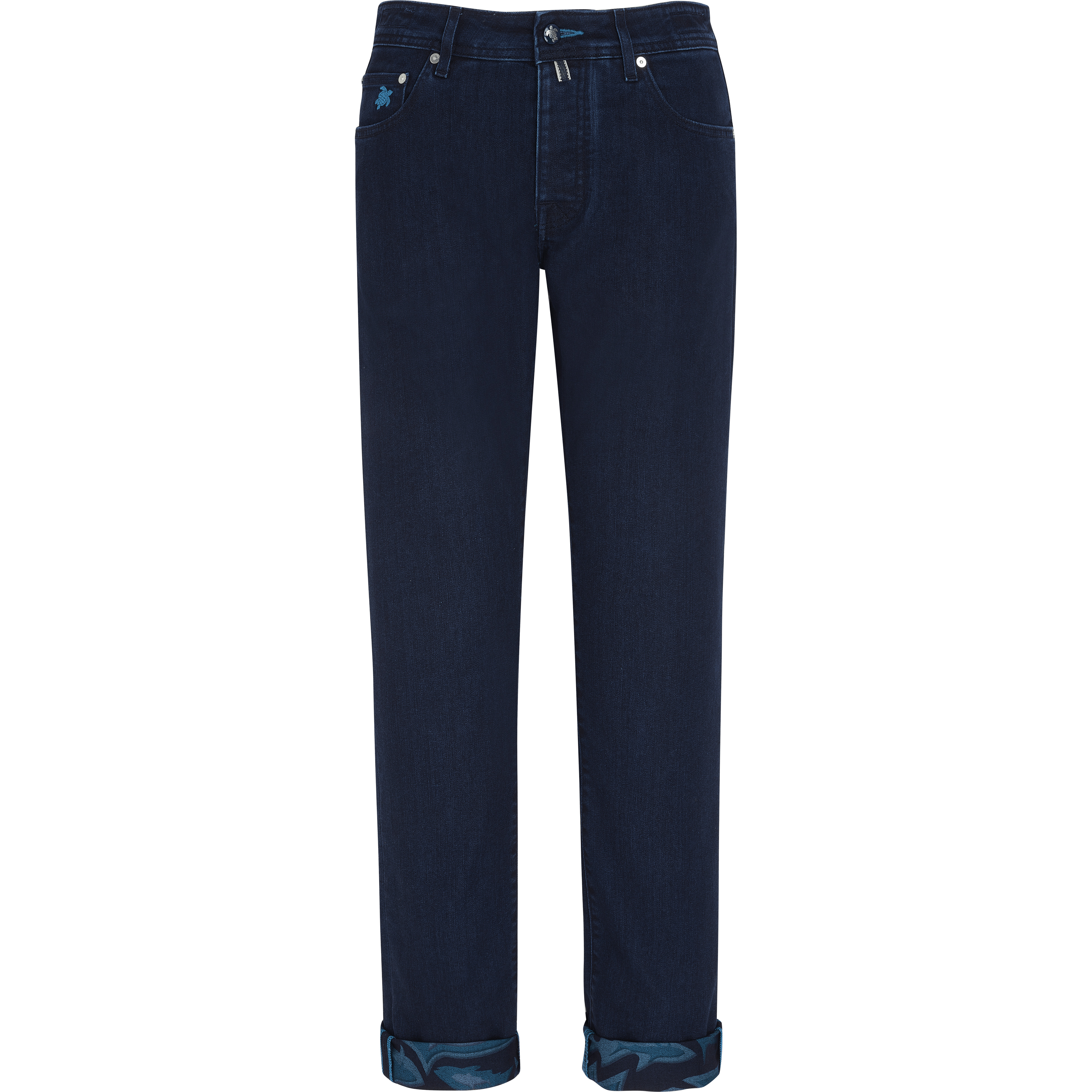 Men 5-Pockets Jeans Requins 3D - 1