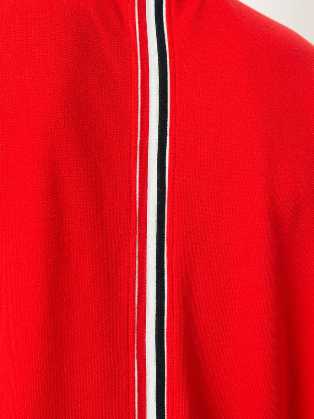 center-back stripe polo shirt - 5