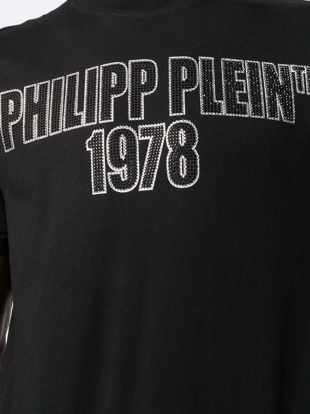 PP1978 embellished logo T-shirt - 5