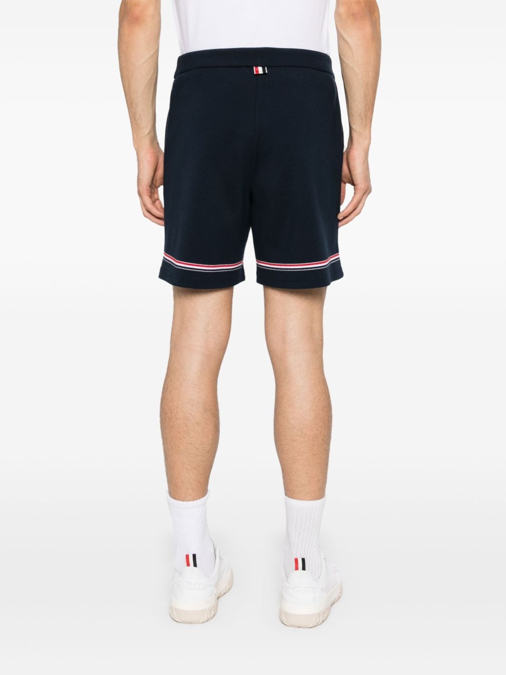mid-rise track shorts - 4