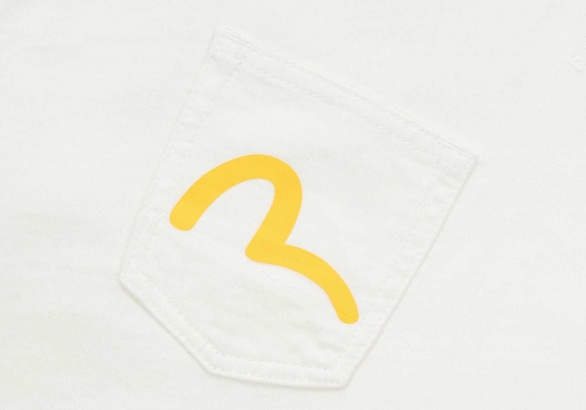 PALACE EVISU MULTI POCKET T-SHIRT EGRET - 3