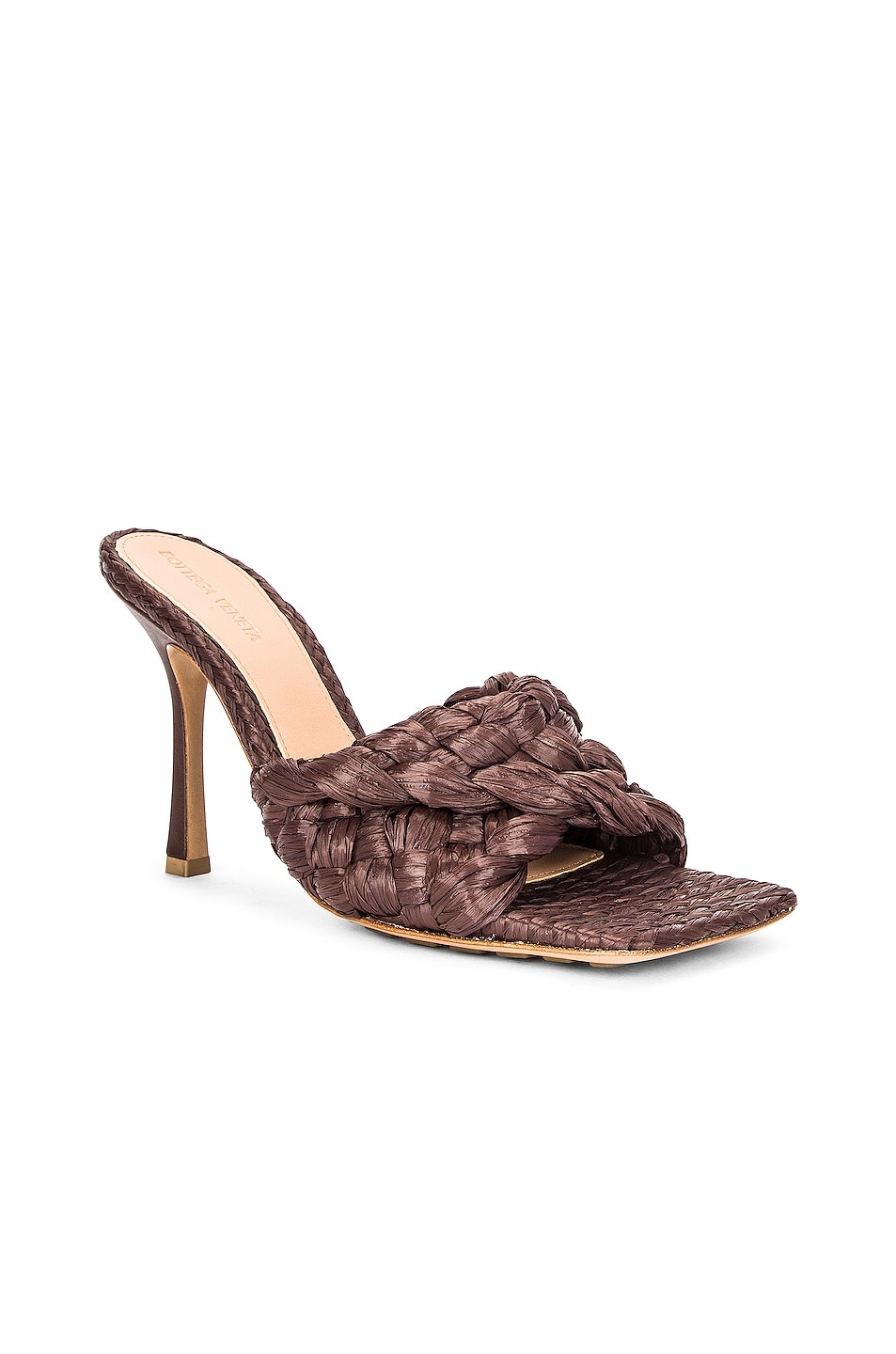 Raffia Stretch Mules - 2