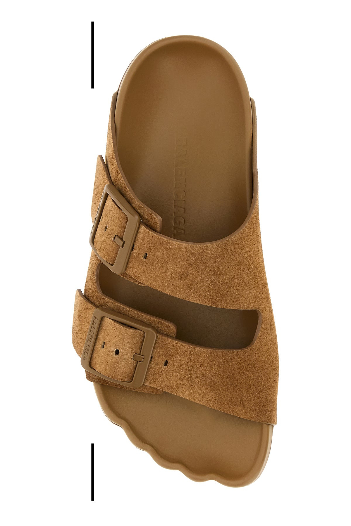 Camel suede Sunday slippers - 4