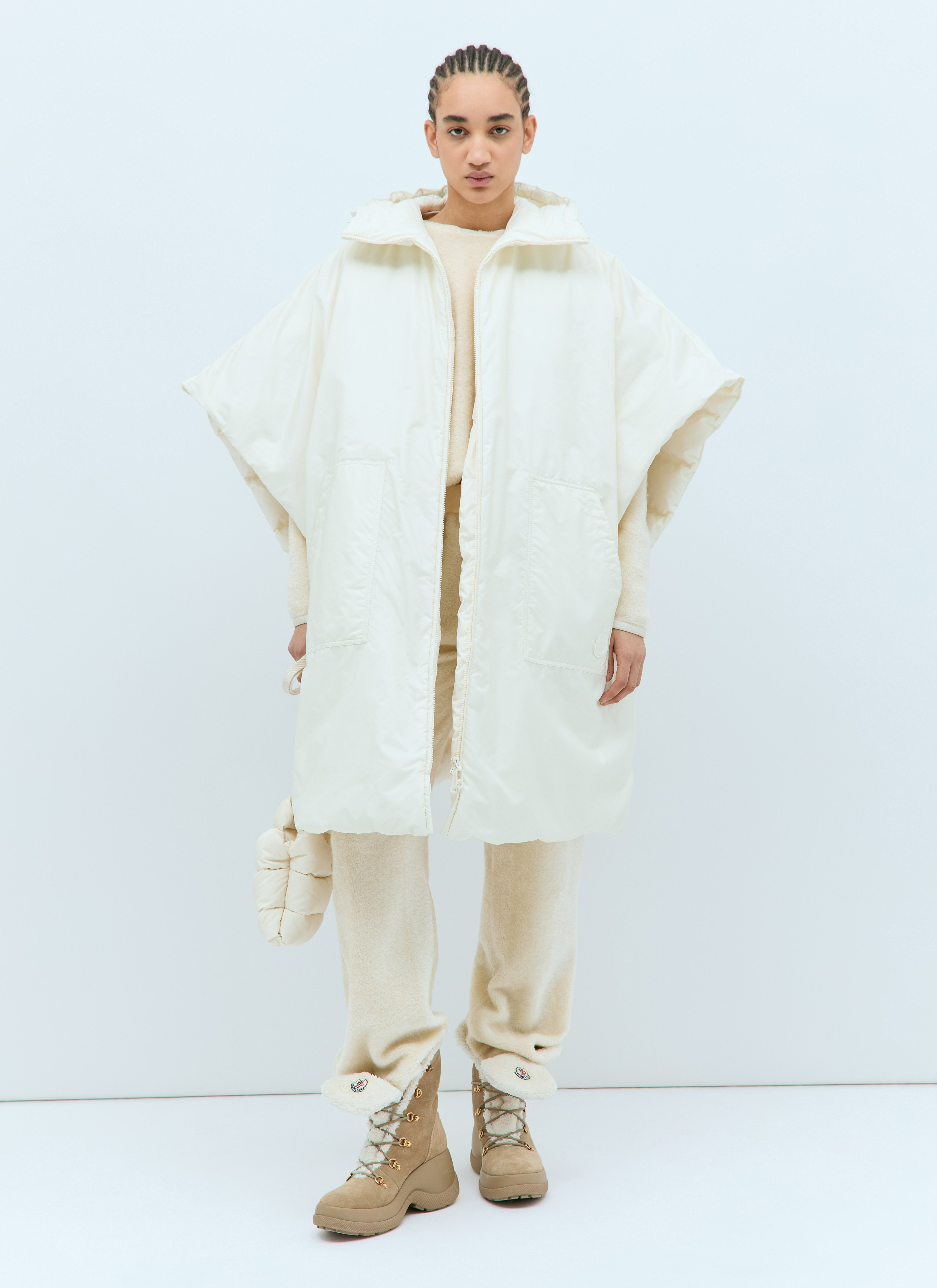 Moncler Women Hooded Padded Cape - 1