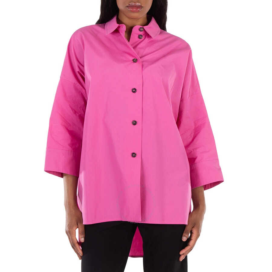 Max Mara Maia Cotton Poplin Shirt - 1