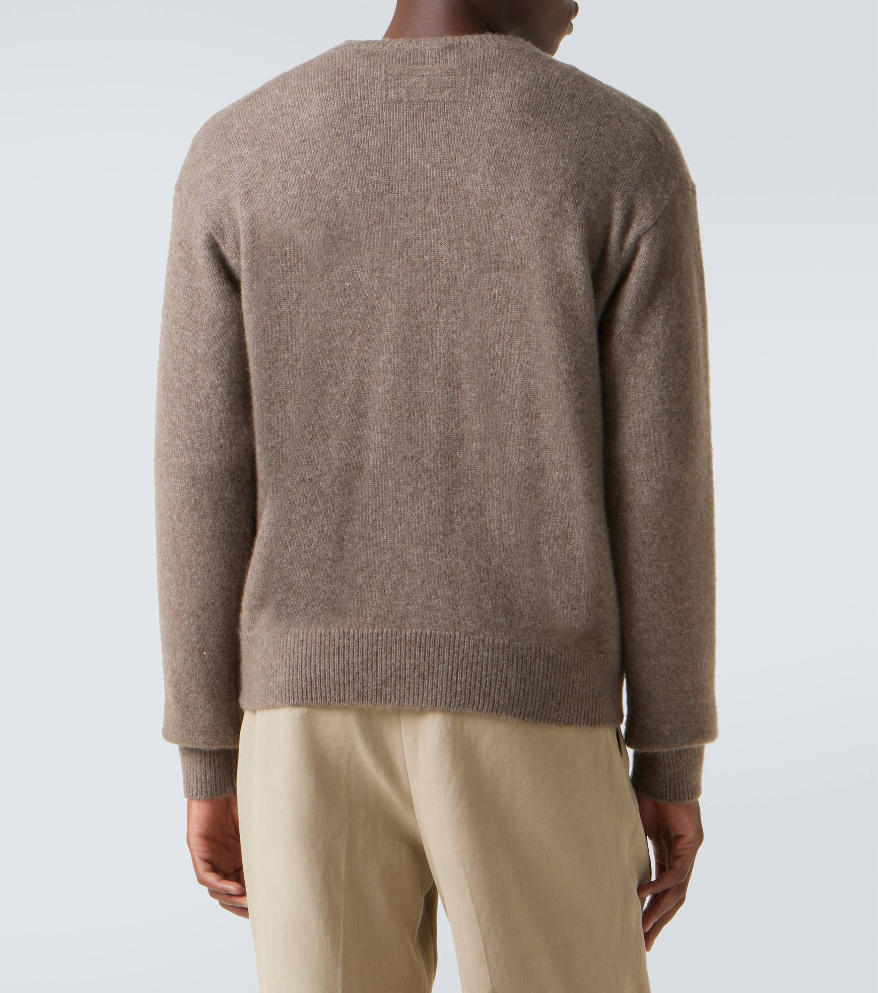 Cashmere and silk sweater - 4