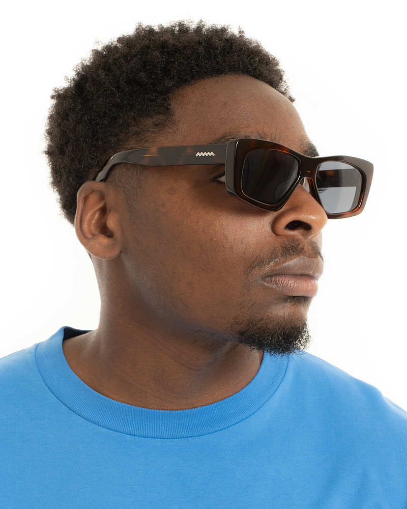Kopelman Post Modern Primitive Eye Protection - Brown Tortoise/Black 8