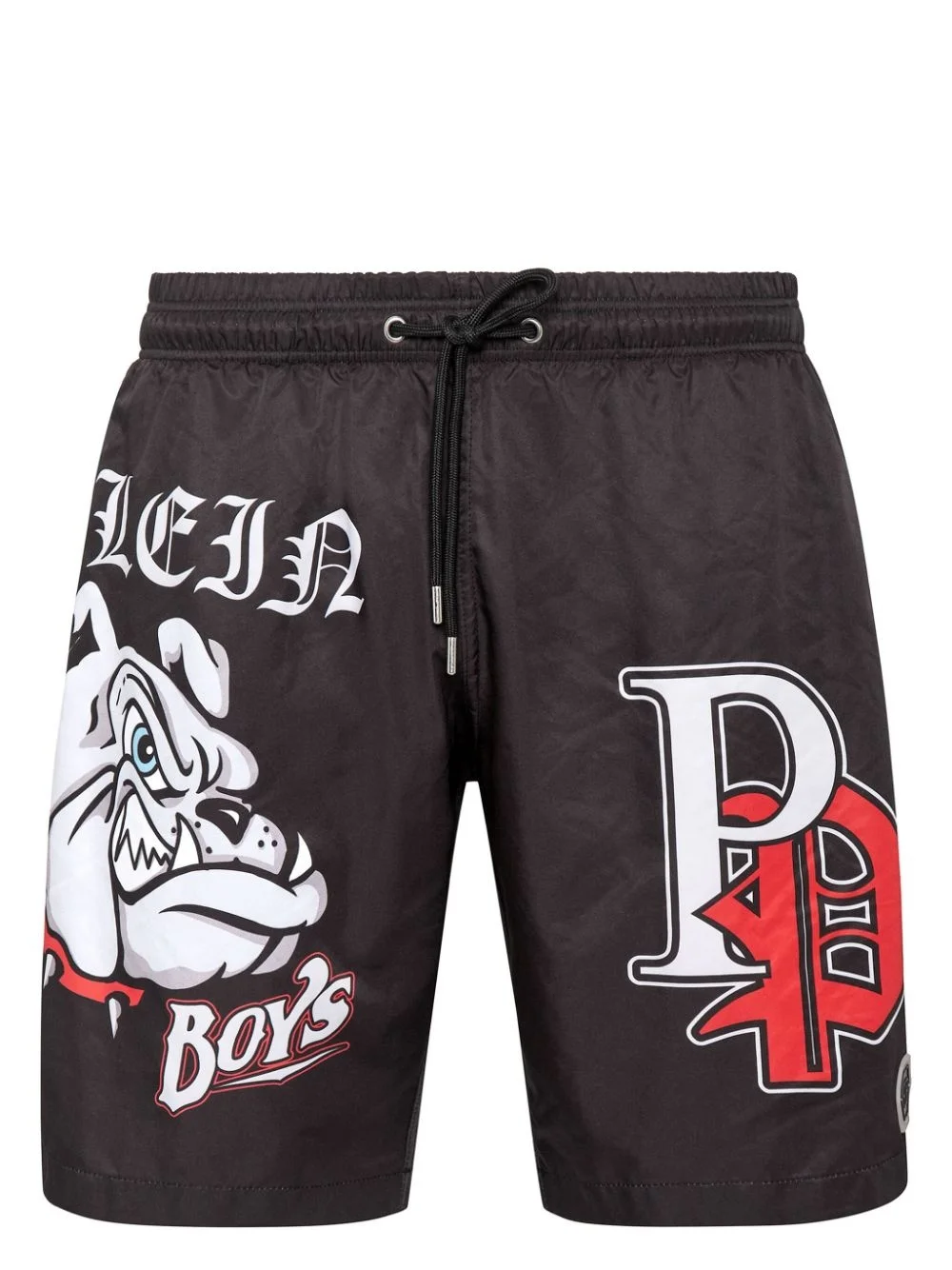 Bulldogs-print swim shorts - 1