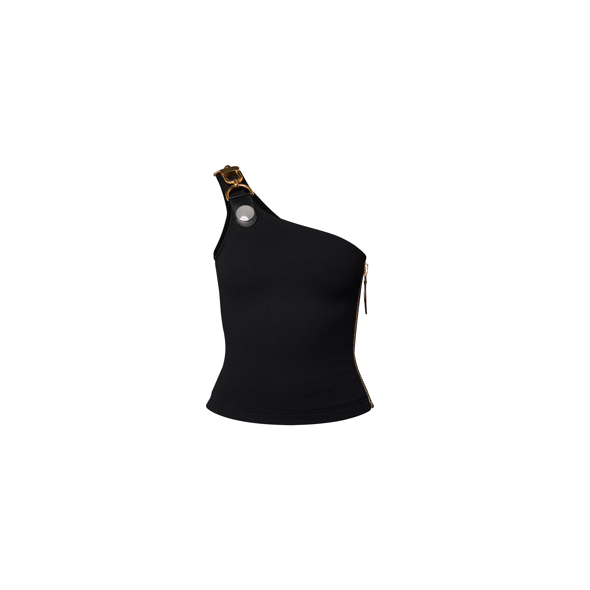XXL Detail One-Shoulder Top - 1
