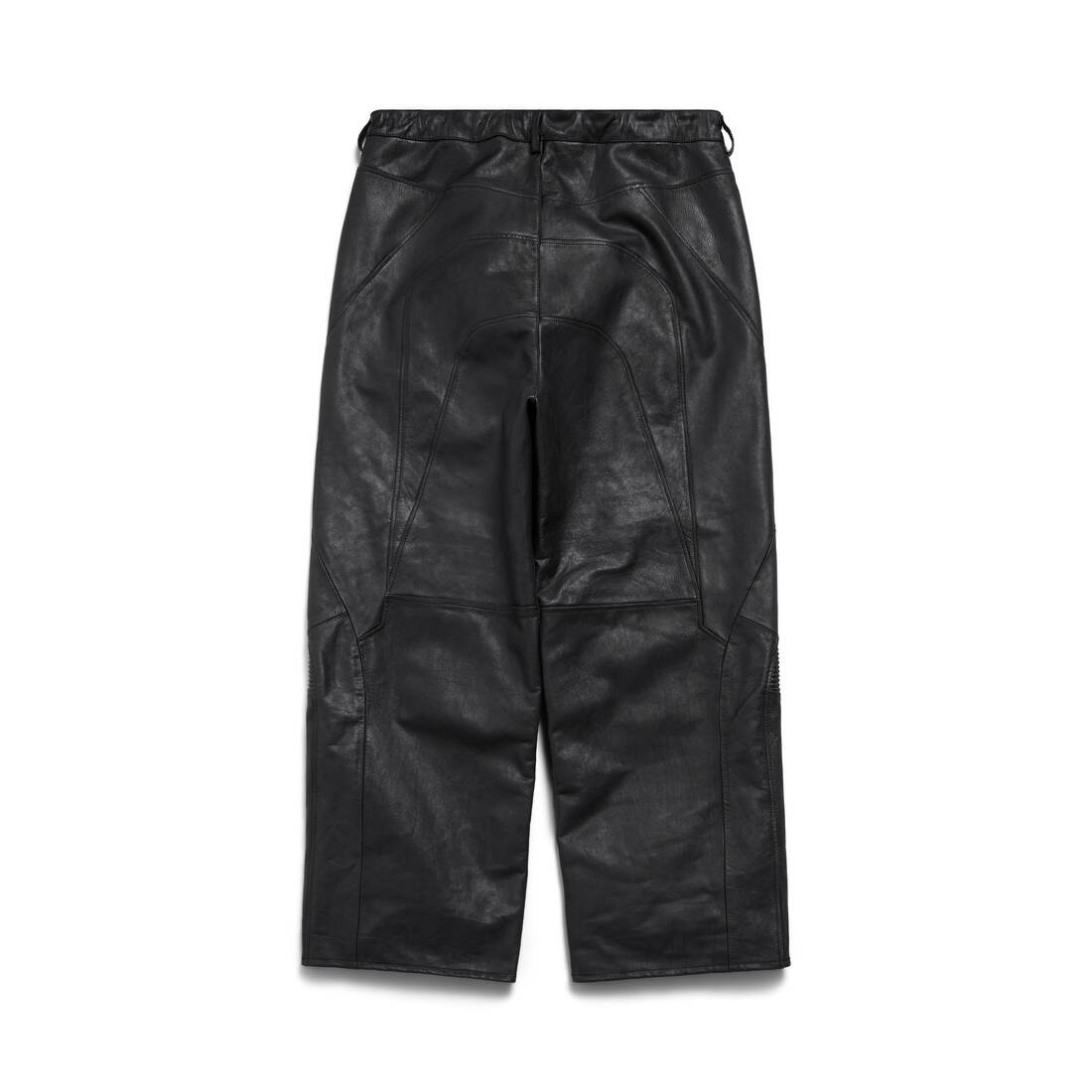 Biker Baggy Pants in Black - 6