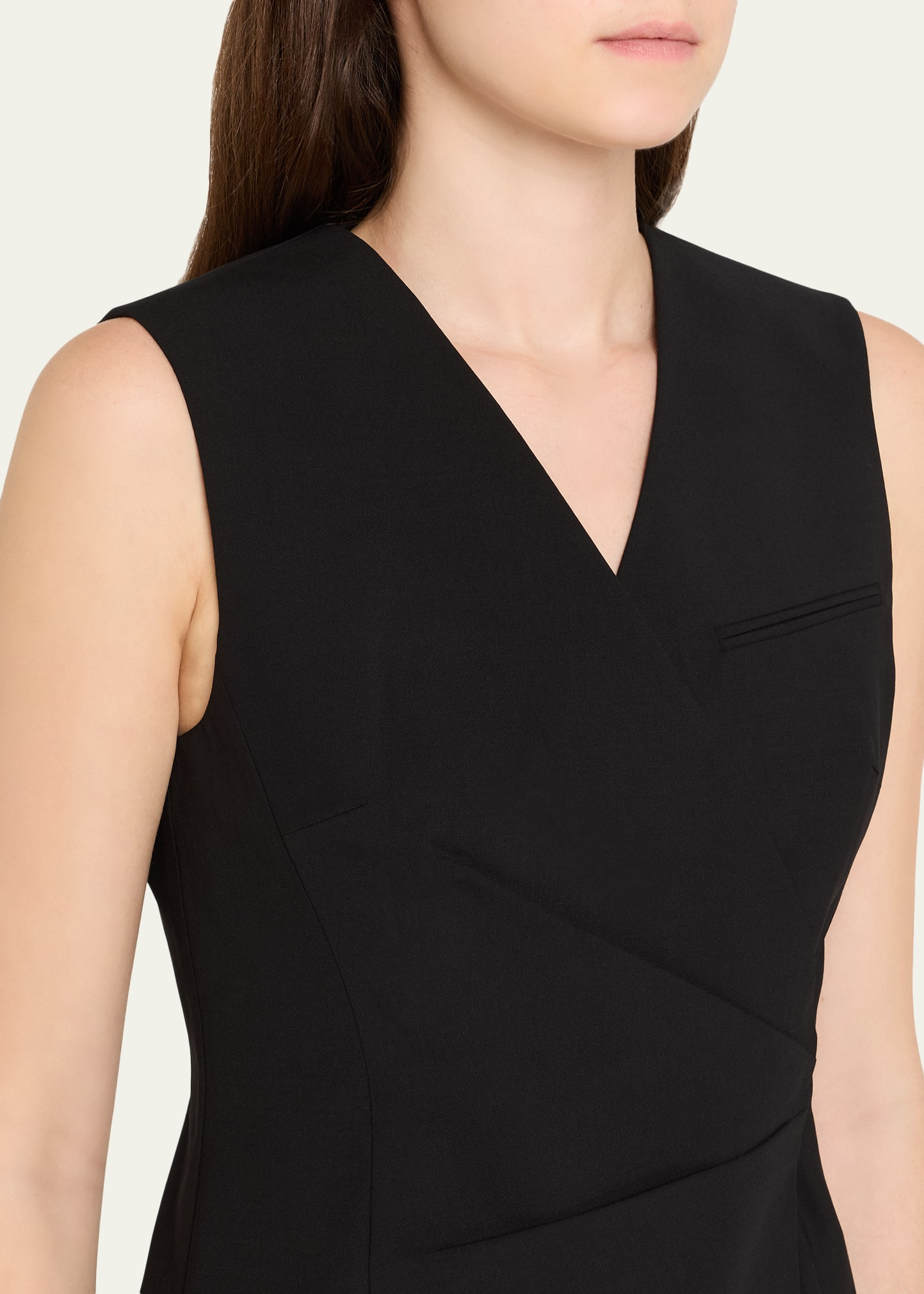 Shrunken Wrap Vest - 5