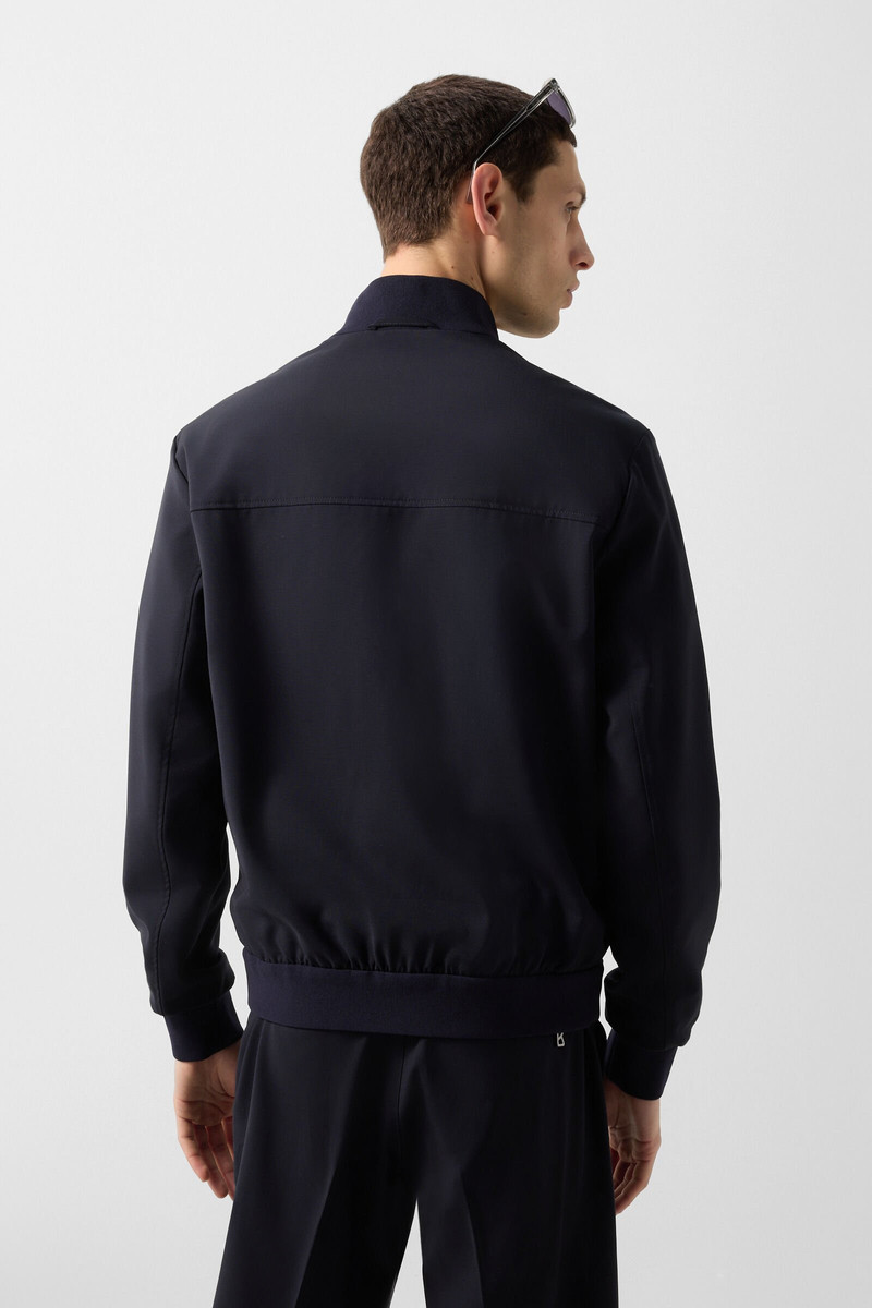 Virgin wool jacket Milan in Dark blue 3