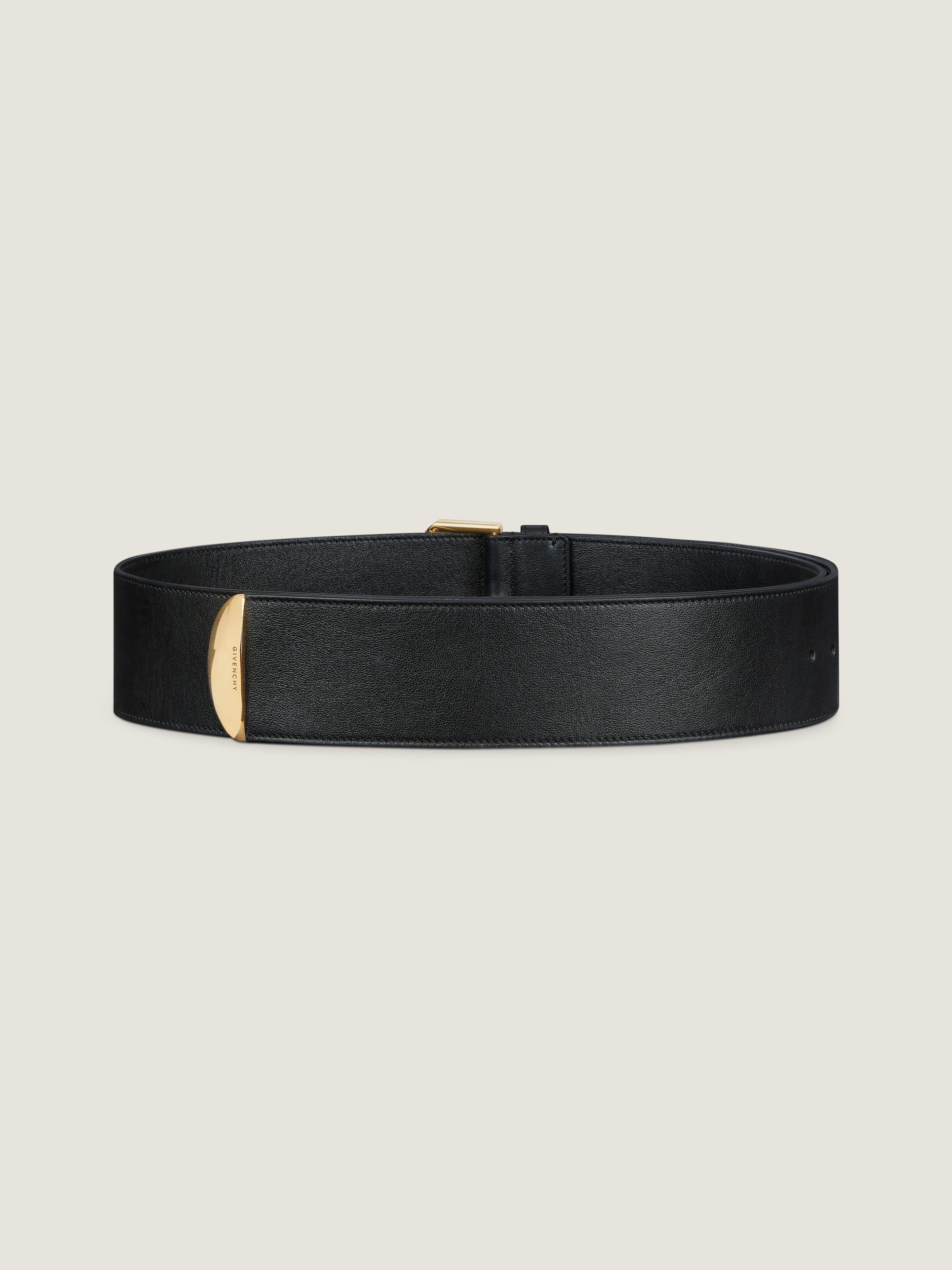 VOYOU LARGE BELT IN SHINY LEATHER - 3