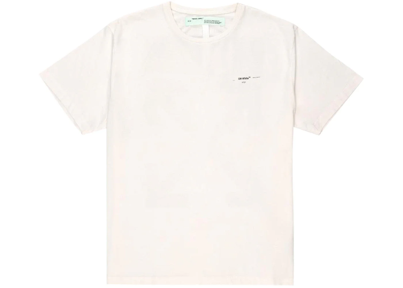 OFF-WHITE Oversized Diag Arrows T-Shirt White/Multicolor - 1