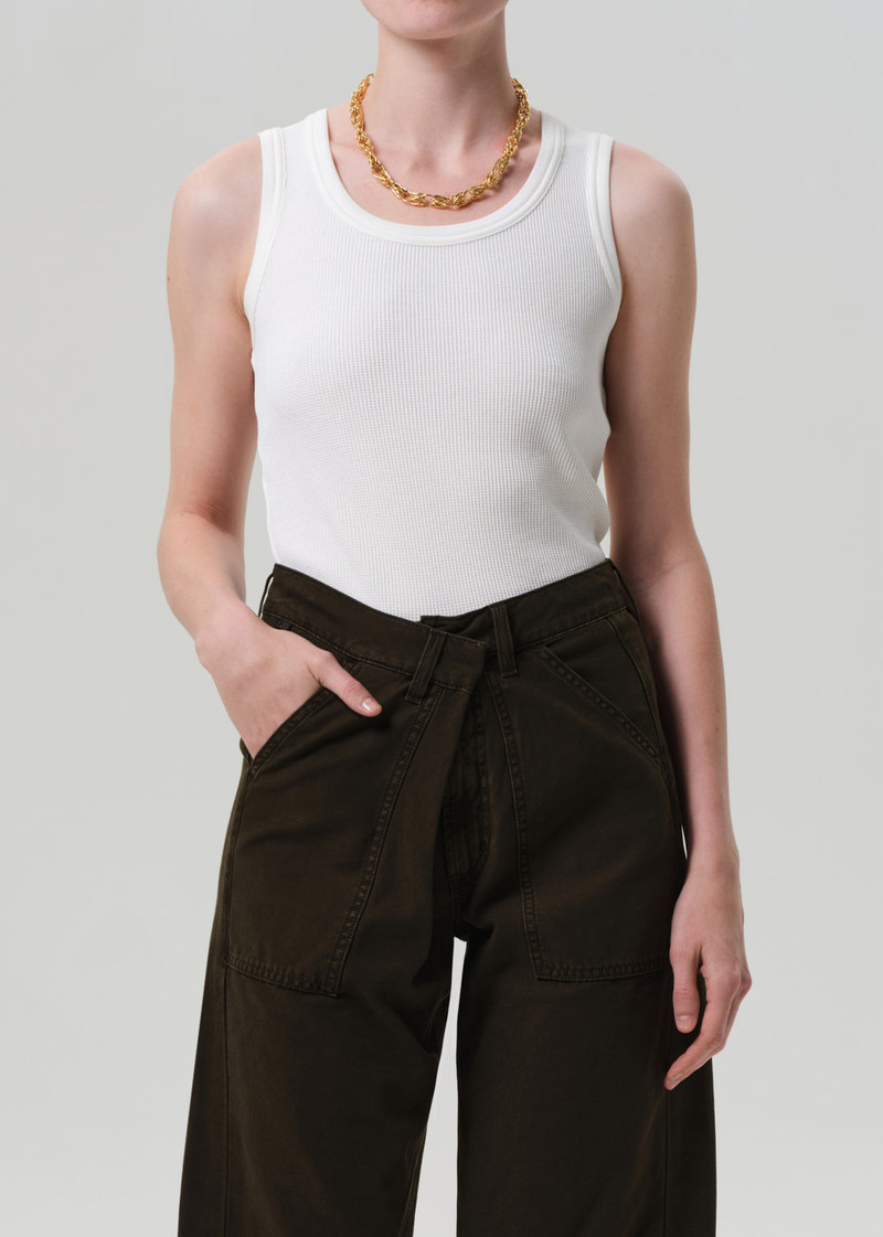 Citizens of Humanity Inez Waffle Tank
In Pashmina outlook