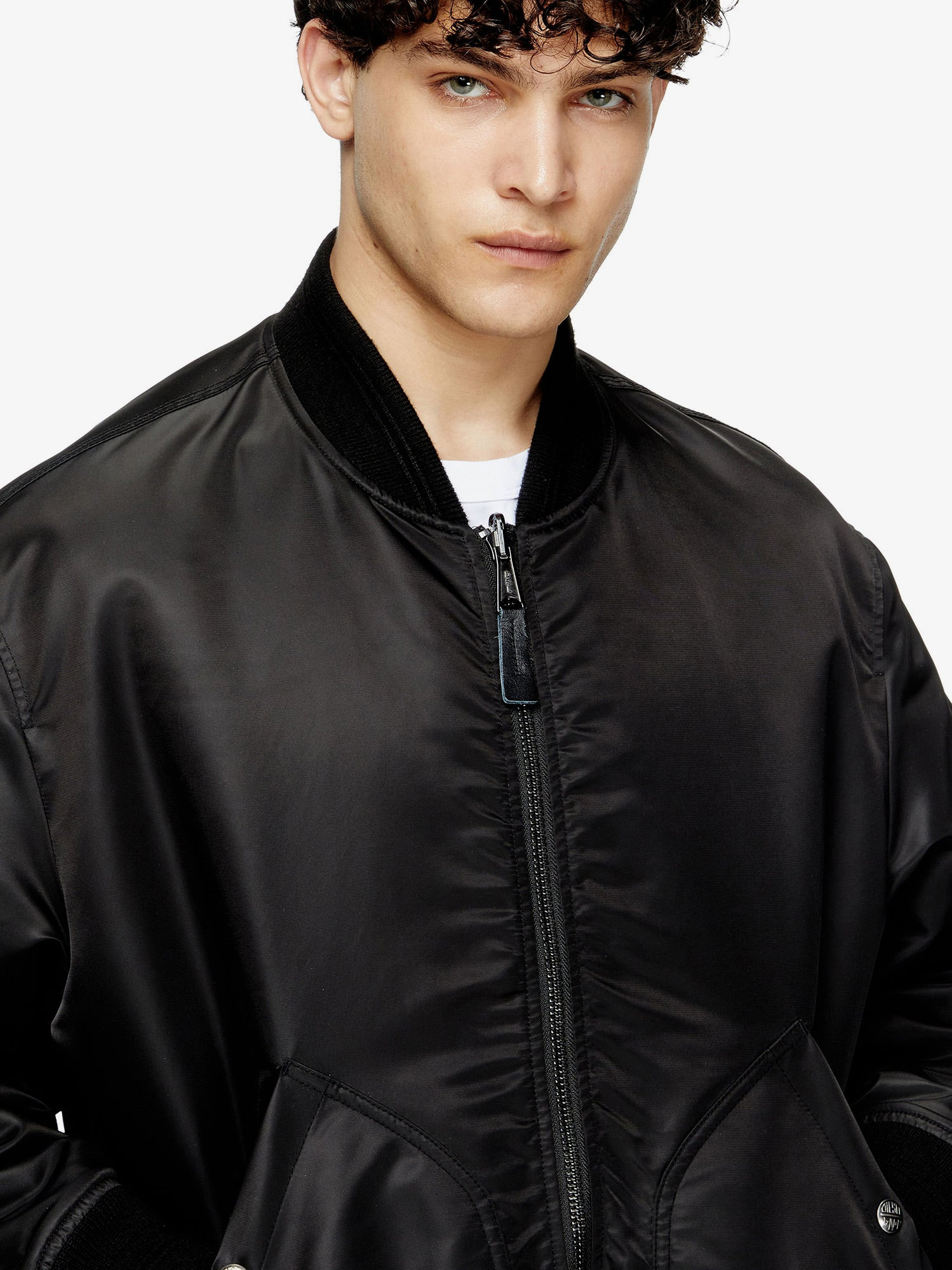 Diesel Men J-Held Nylon Revesible Bomber Jacket - 5