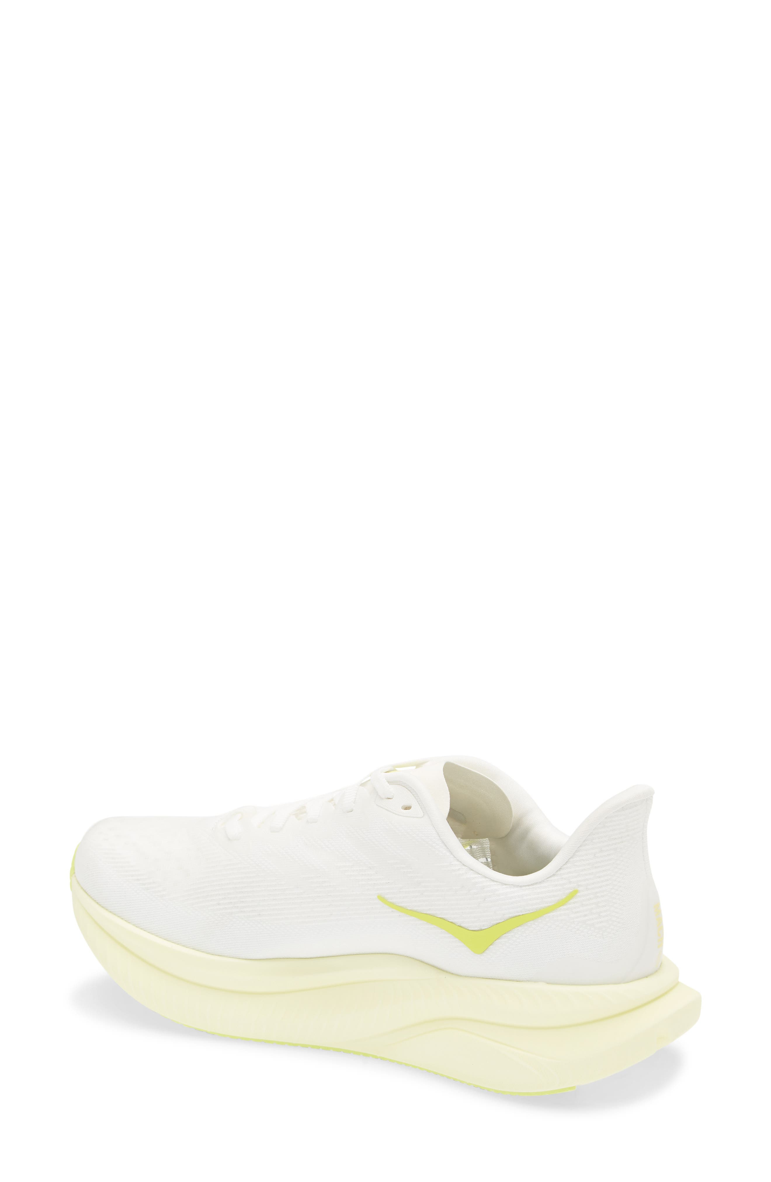 HOKA Mach 6 Running Shoe in White /Neon Hoka Citrus at Nordstrom - 2