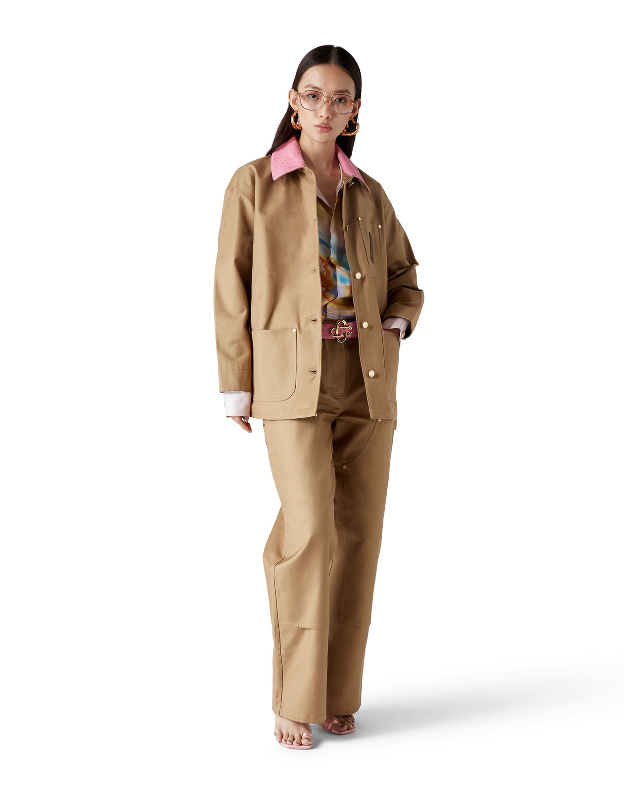 Cotton Workwear Jacket | Casablanca Paris - 2