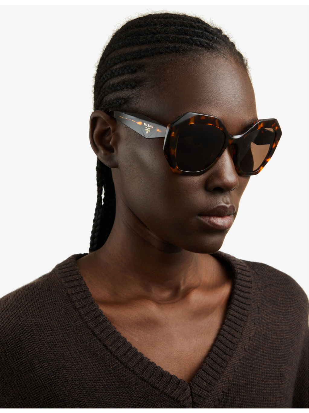 PR 16WS irregular-frame acetate sunglasses - 2