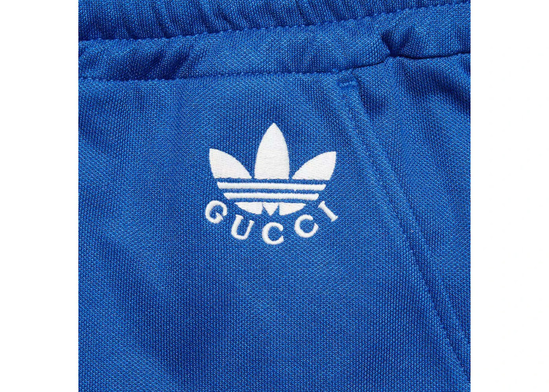 GUCCI Gucci x adidas Jersey Jogging Pant Blue outlook