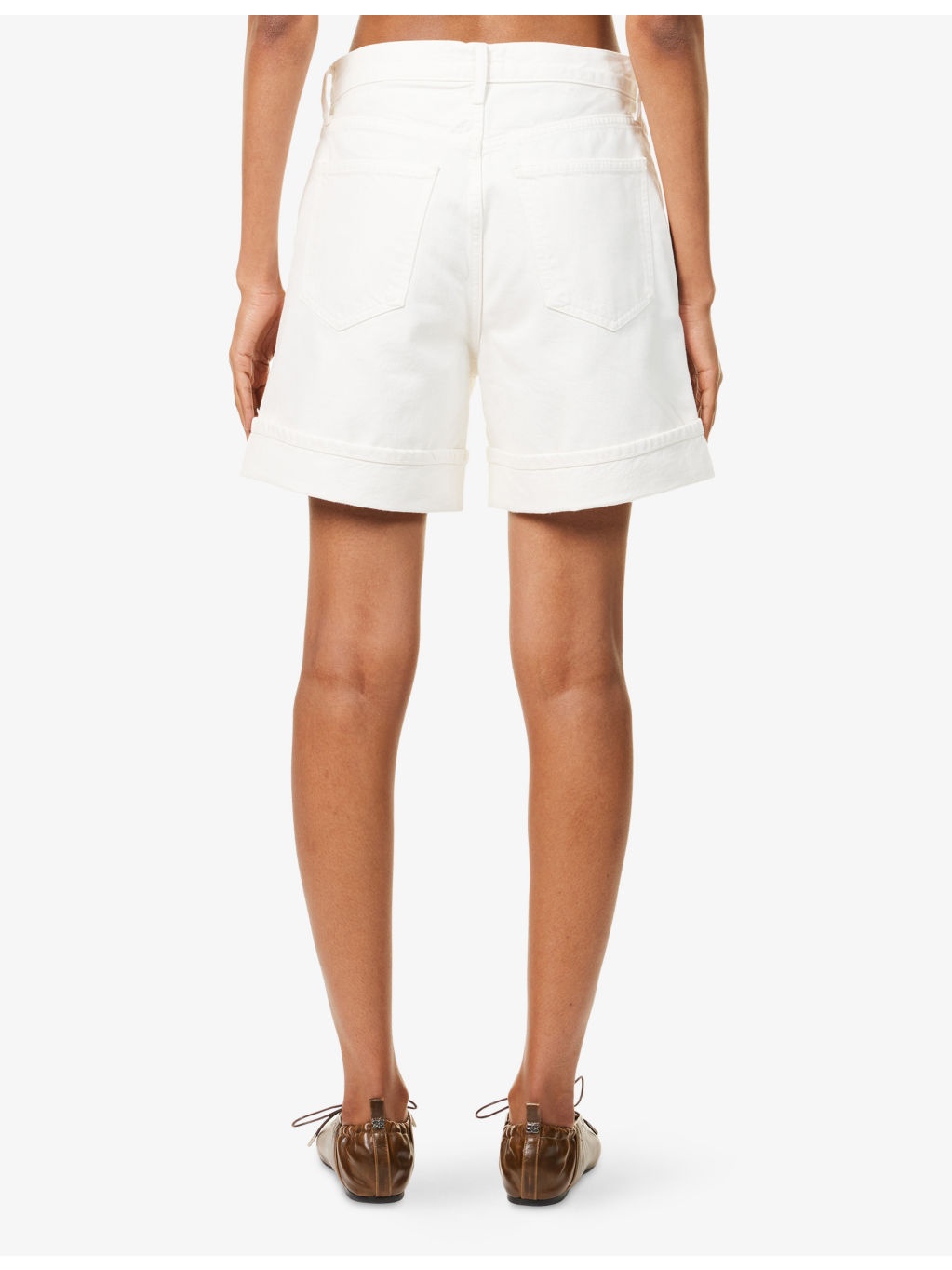 Dame High-Rise Denim Shorts - 4