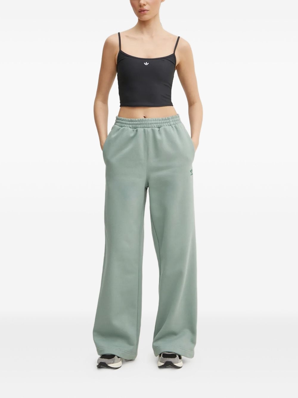 logo-embroidered track pants - 2