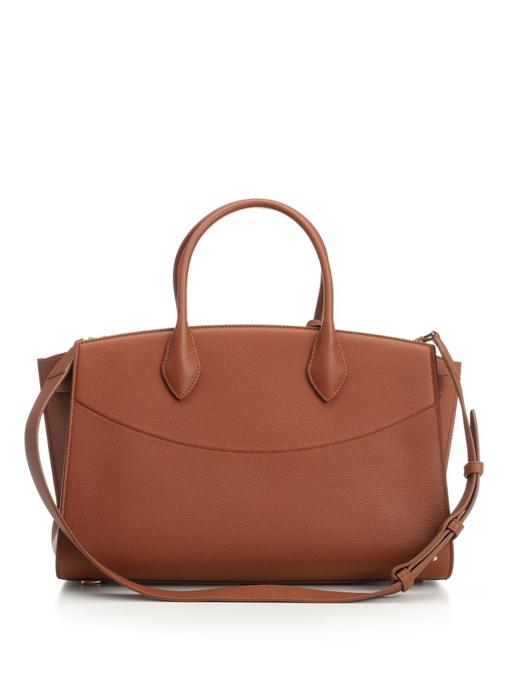 Studio Soft Top Handle Large Handbags Brown - 3