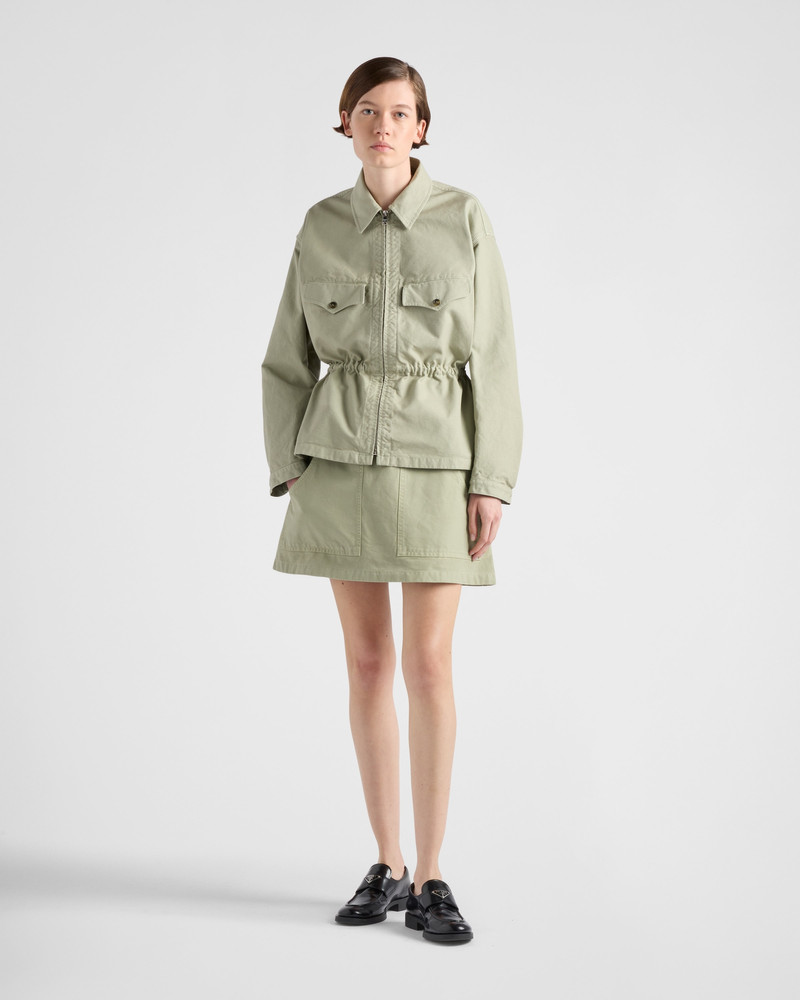 Prada Old canvas blouson jacket outlook